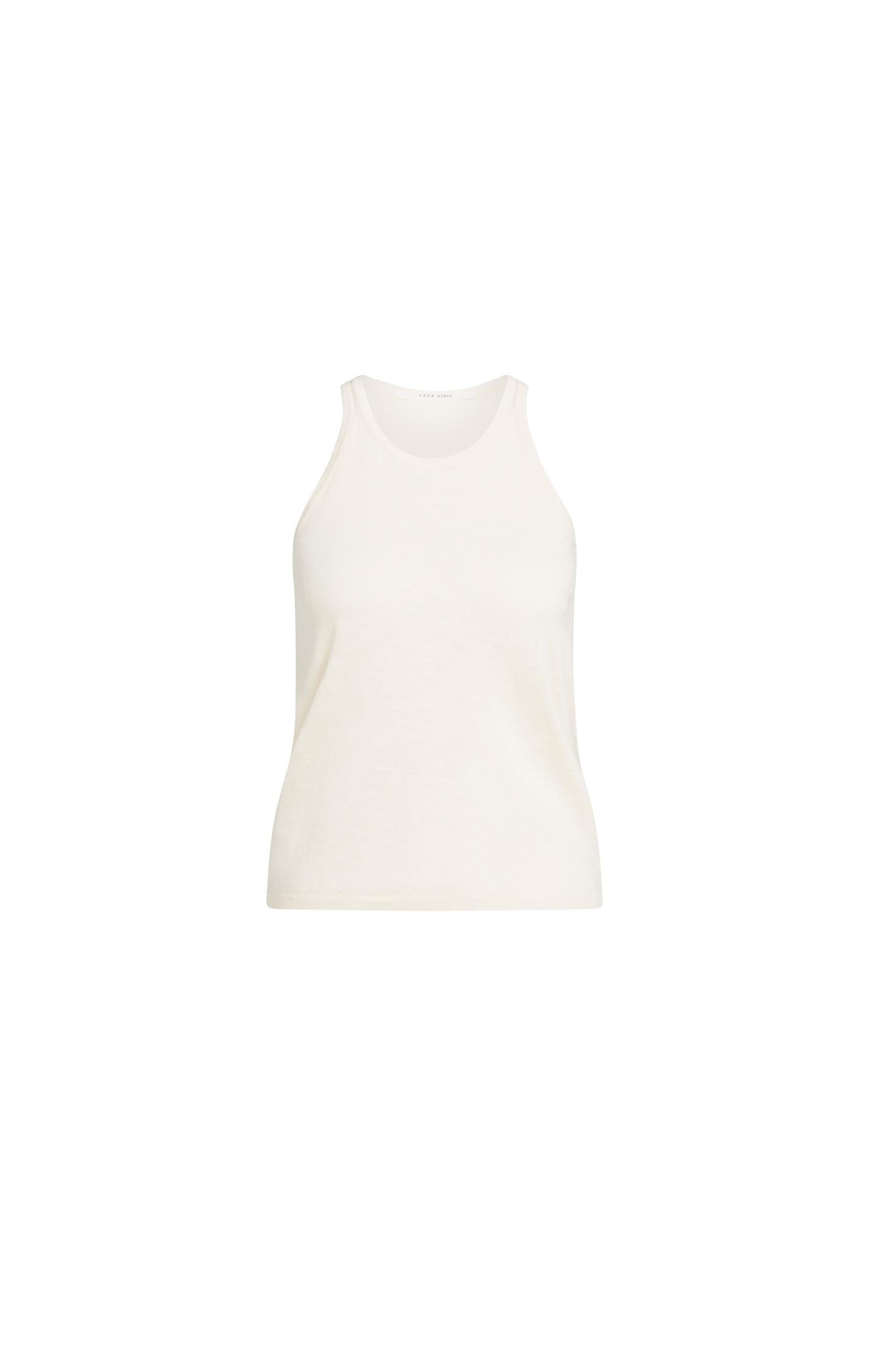 Double-layered fine-knit top with long sleeves - Type: product