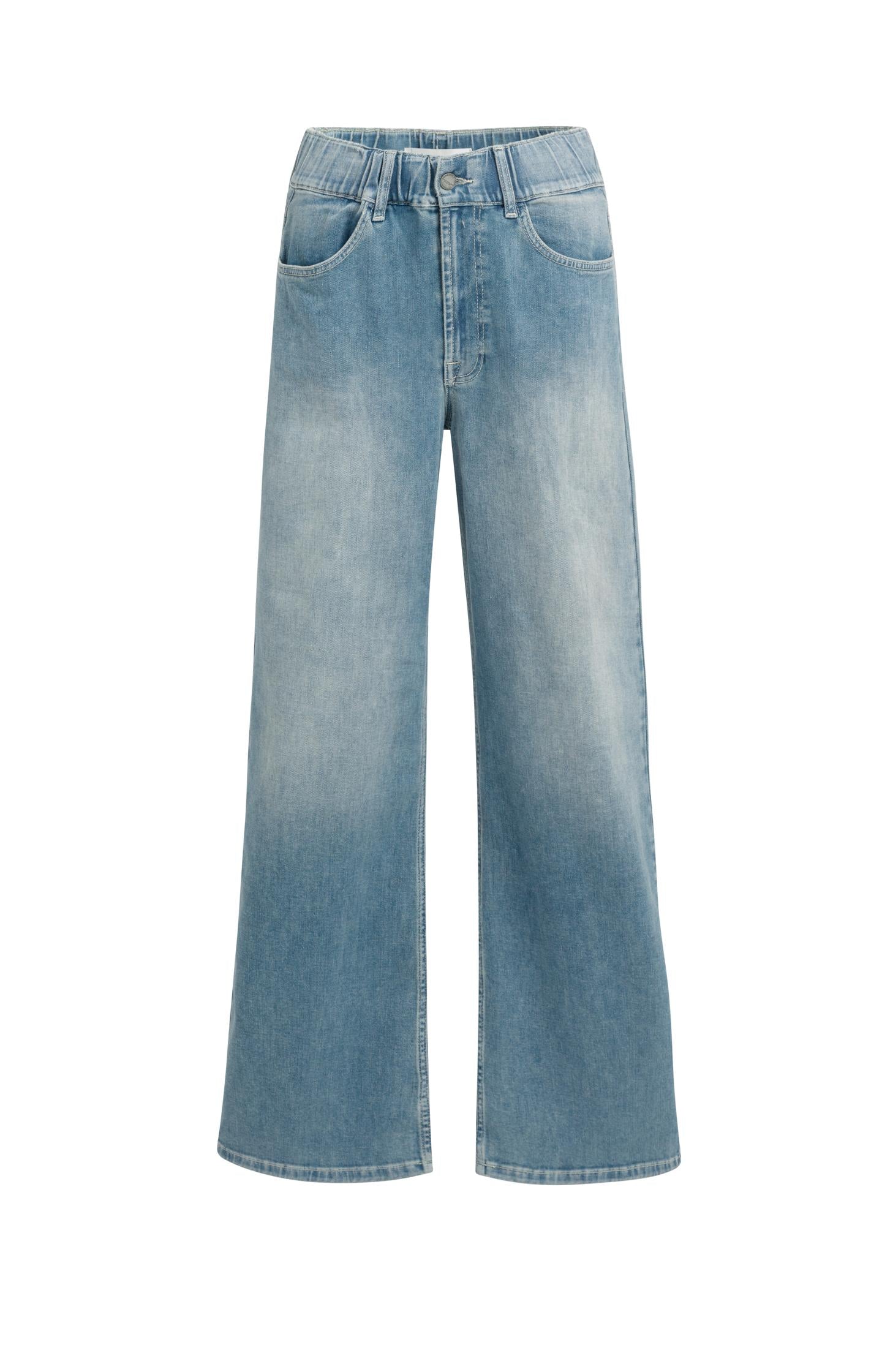 Extra long wide leg jeans - L32