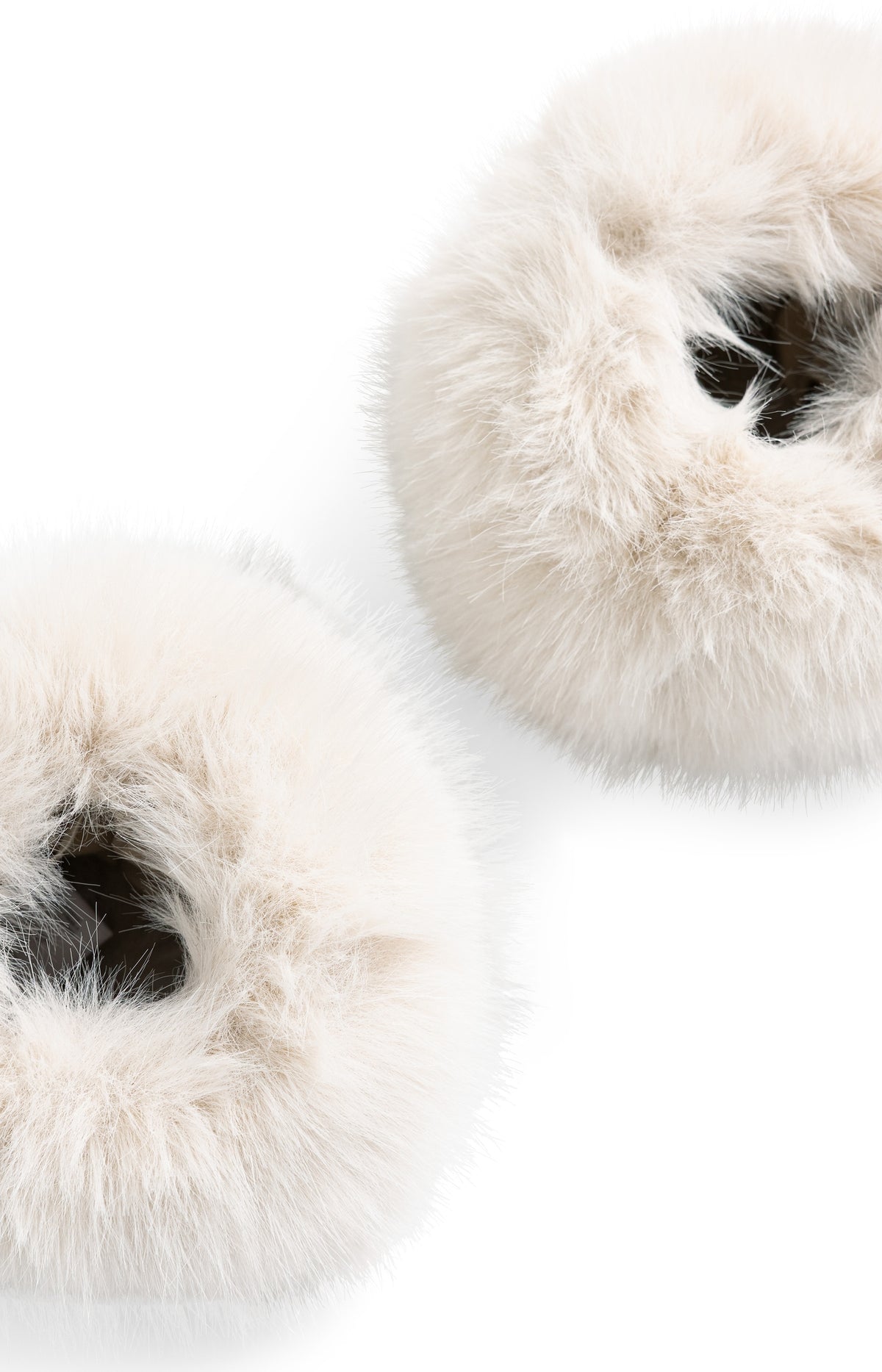 Faux fur cuffs - Otter Brown