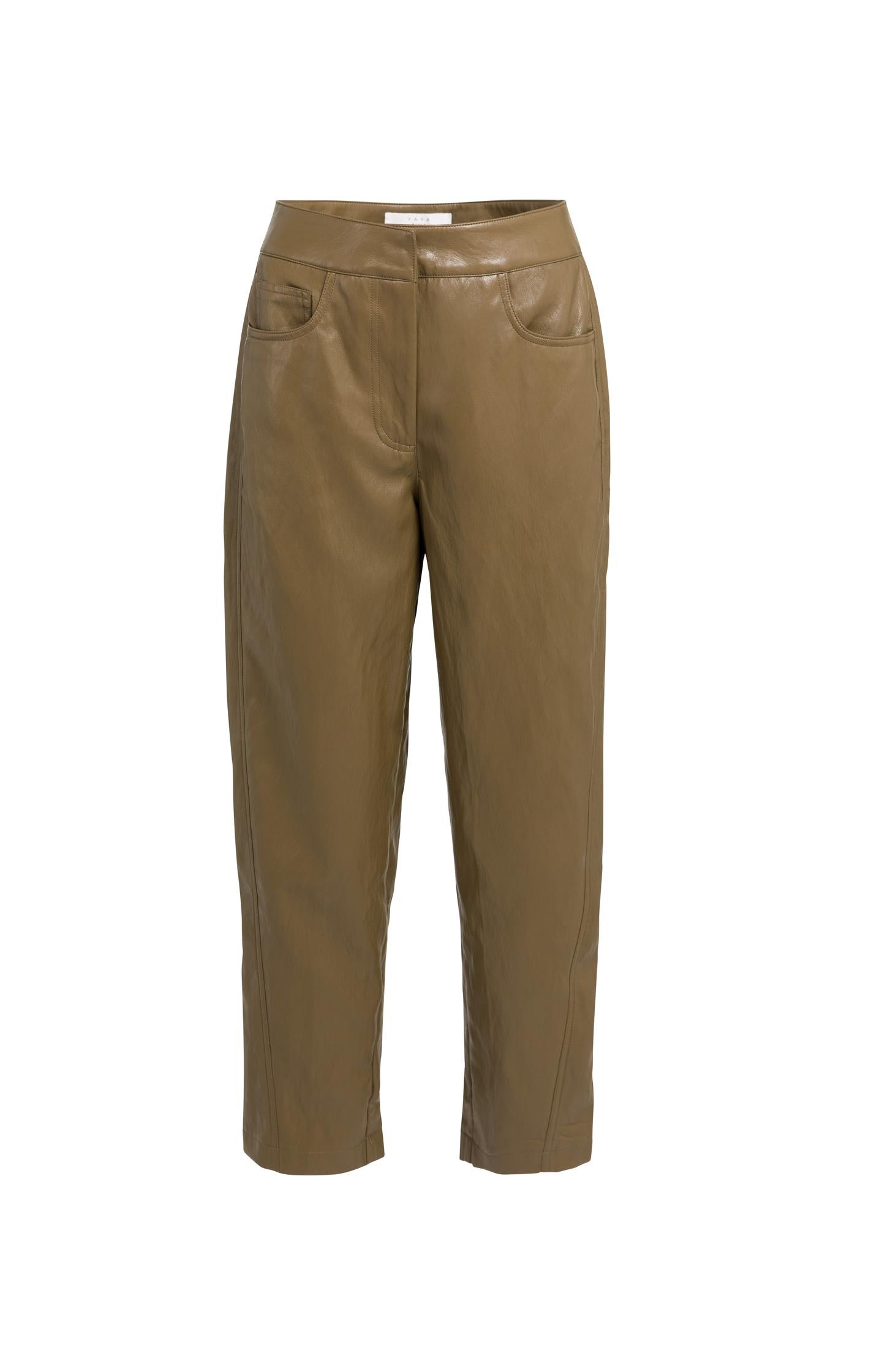 Carrot Fit-Hose aus Lederimitat