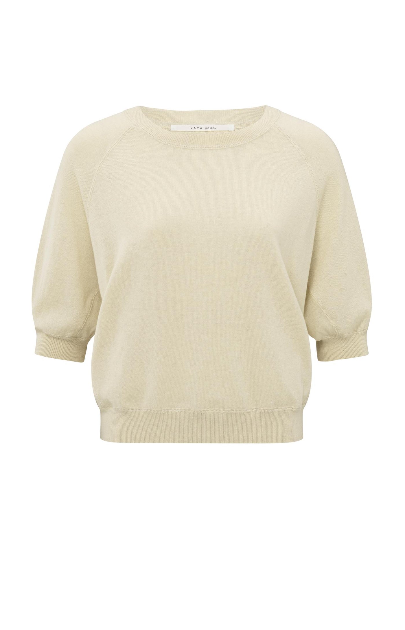 YAYA B.V / Damen-Sweat / Sweatshirt mit kurzen ?rmeln