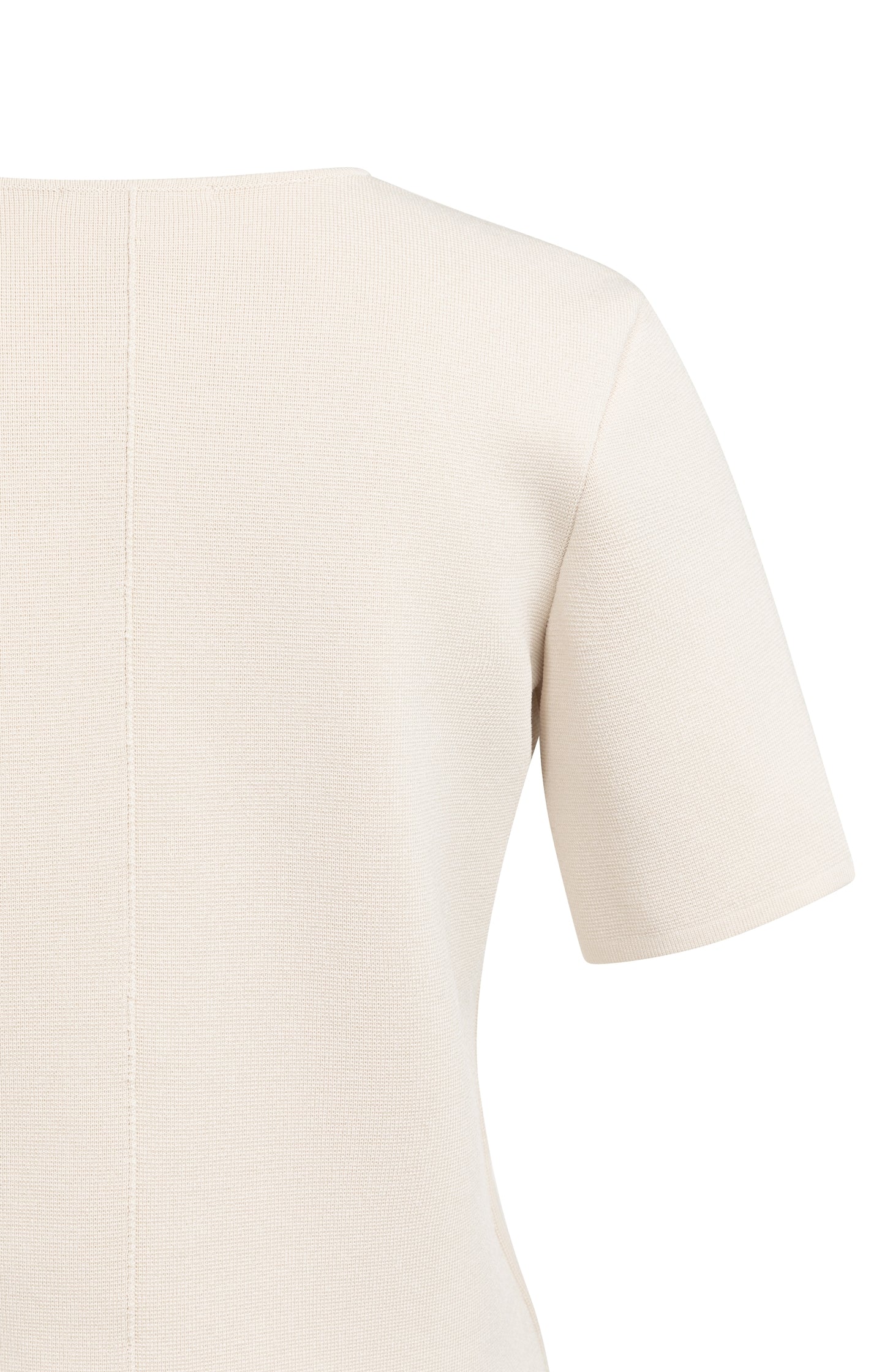 Fine knitted gilet with V-neck and slanted button closure
