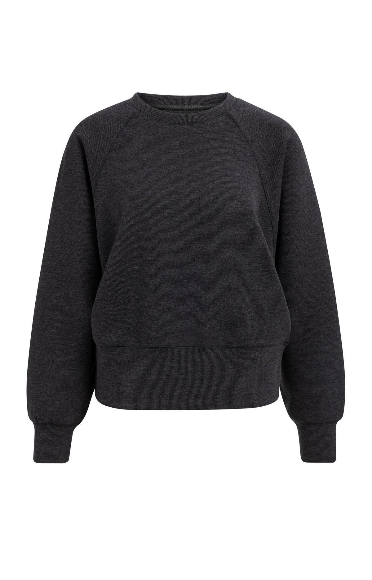 Fine ribbed sweater with raglan sleeves - Type: product