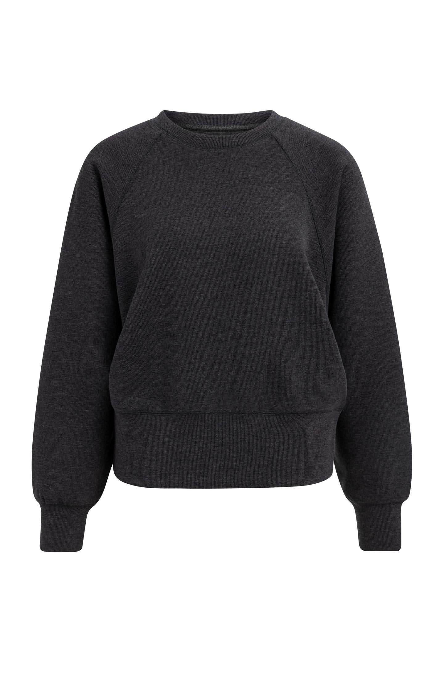 Fine ribbed sweater with raglan sleeves - Type: product