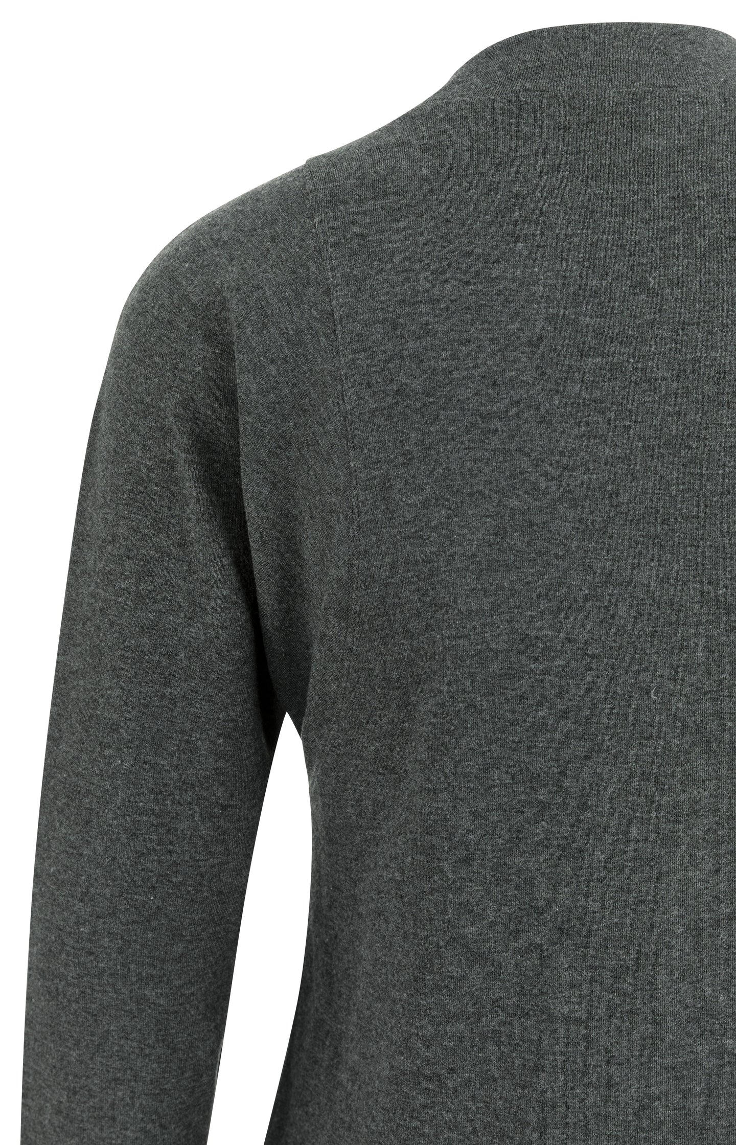 Fitted long sleeve top with mock neck