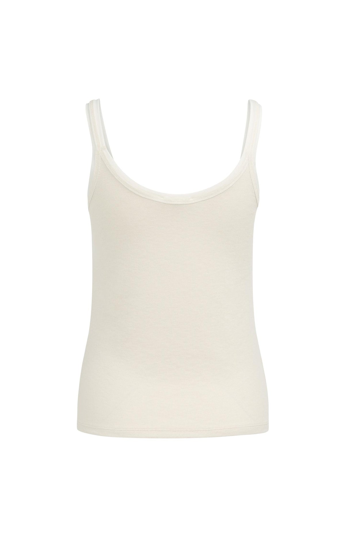 Fitted singlet with mesh trim - Type: product