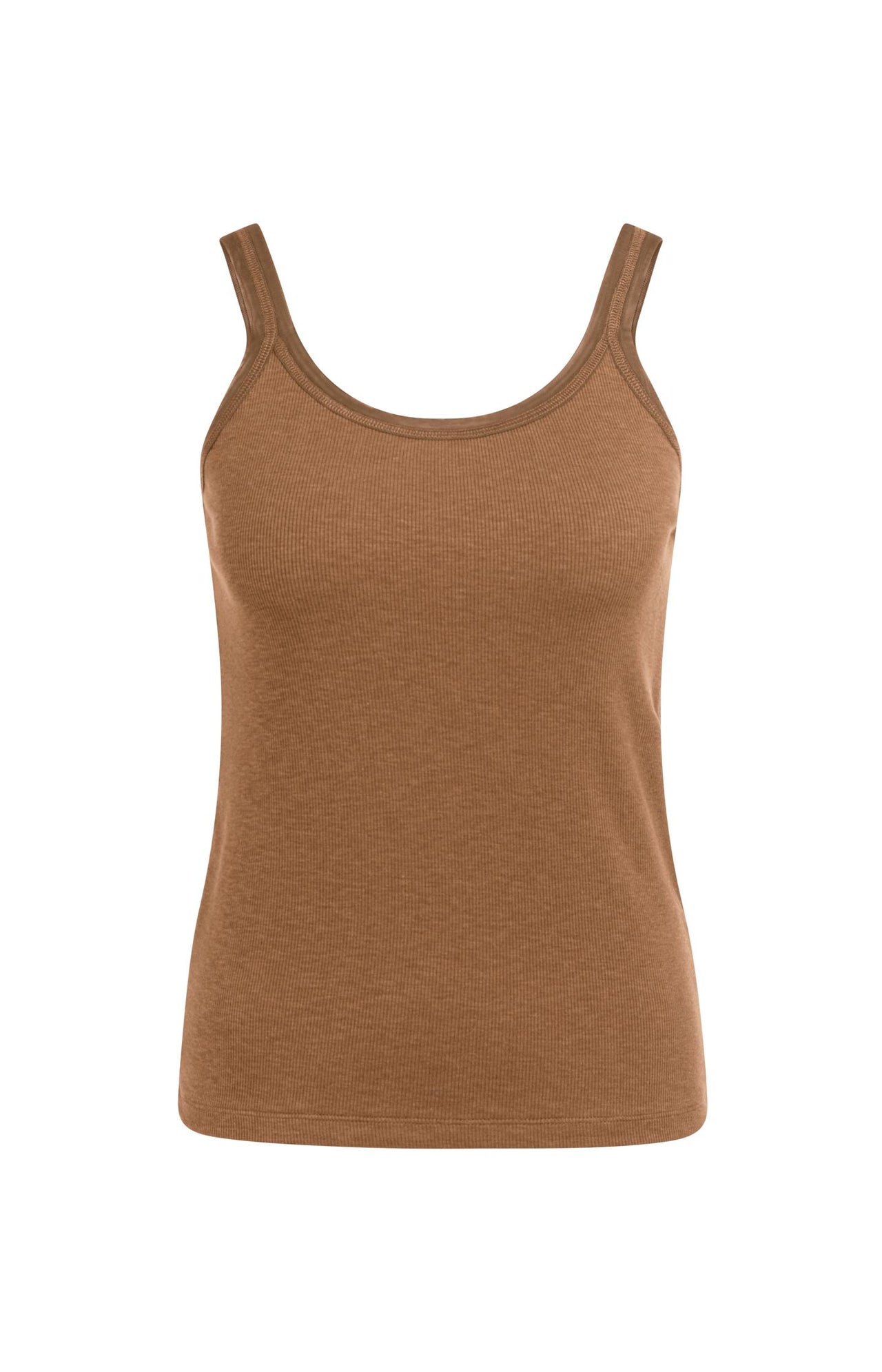 Fitted singlet with mesh trim - Type: product