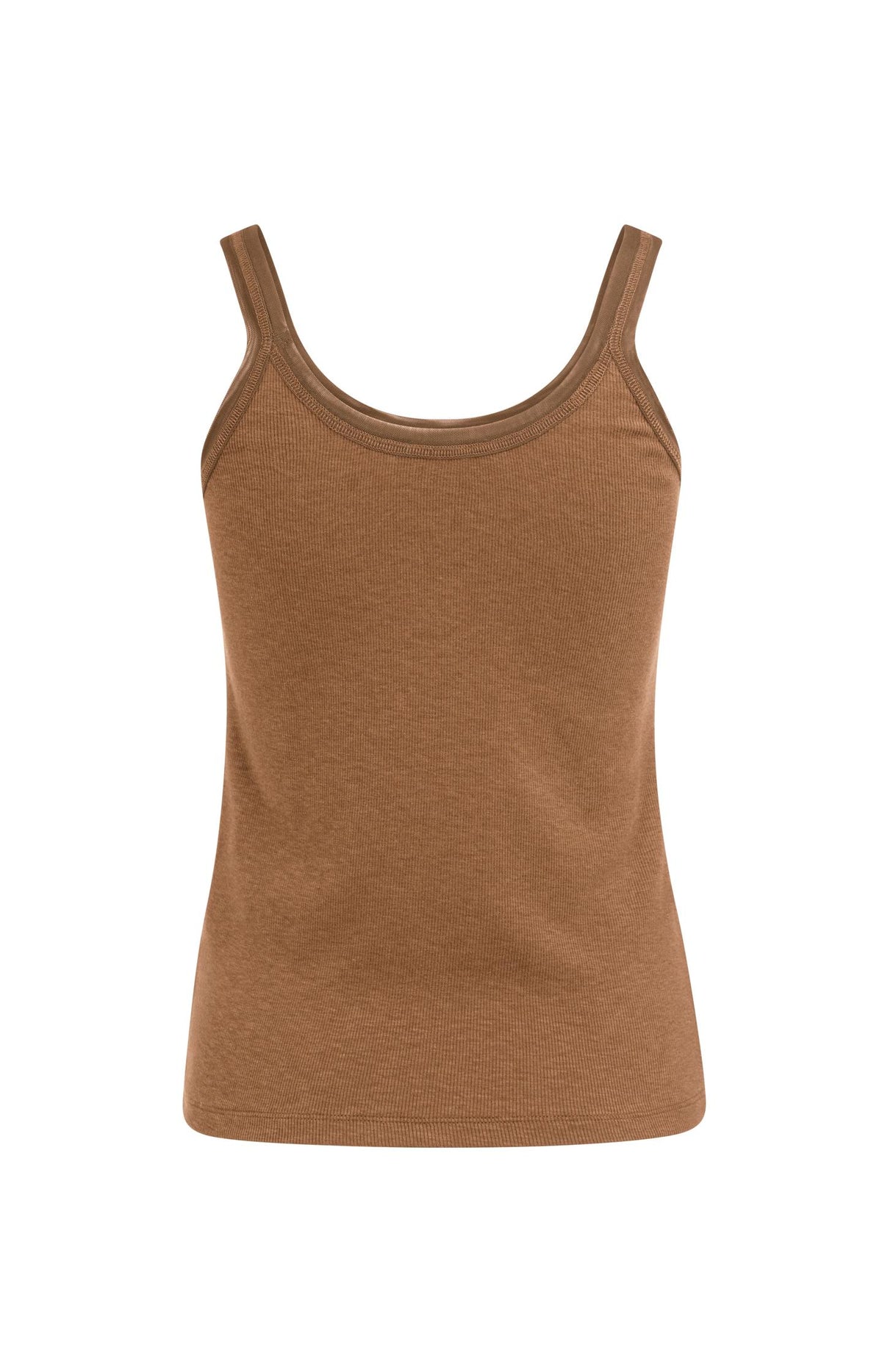 Fitted singlet with mesh trim - Type: product