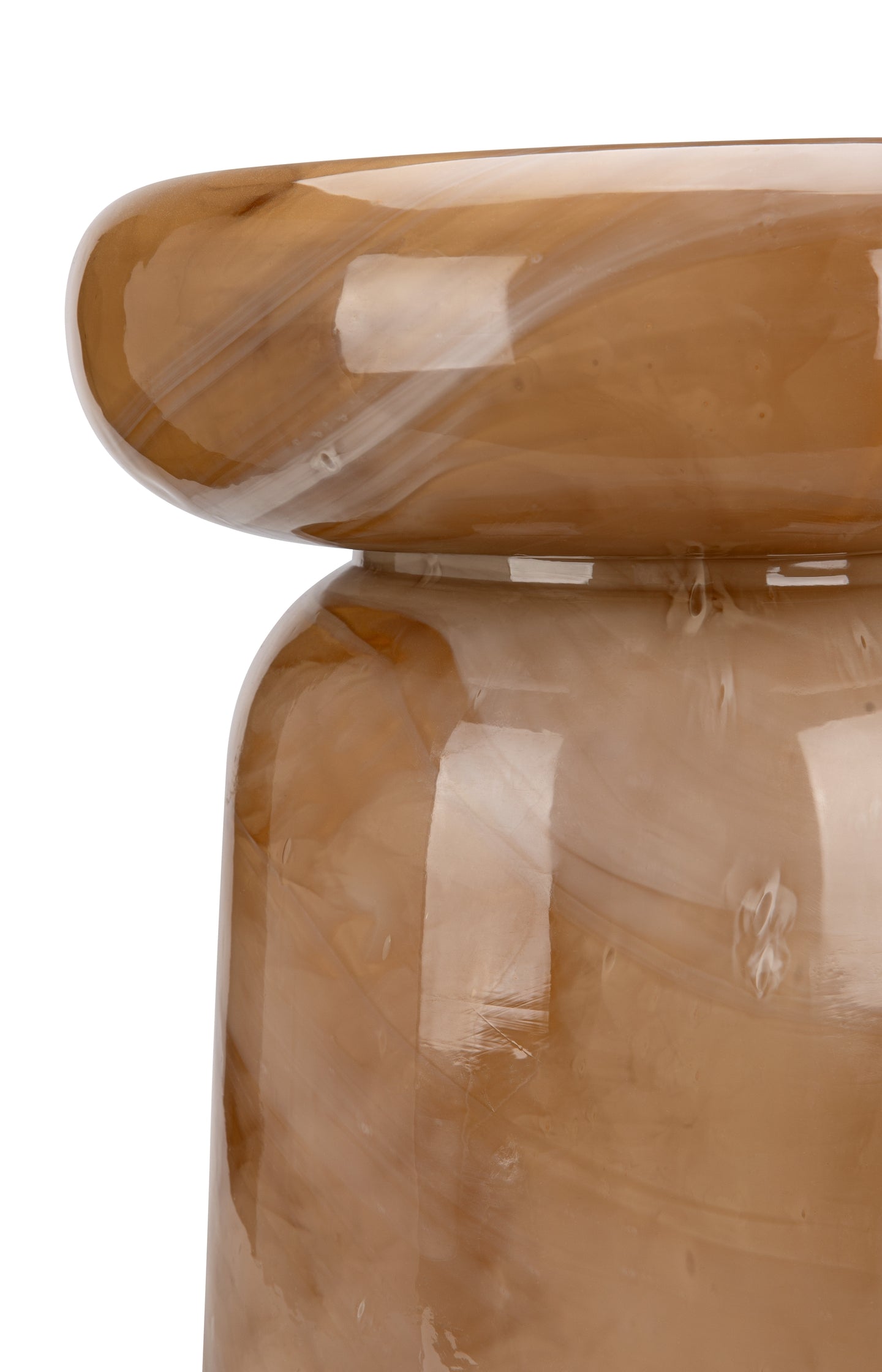 Glass side table - Type: product