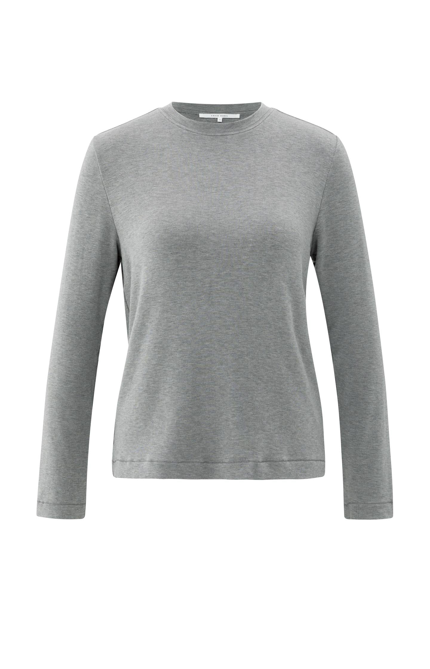 Heavyweight jersey top with long sleeves - Type: product