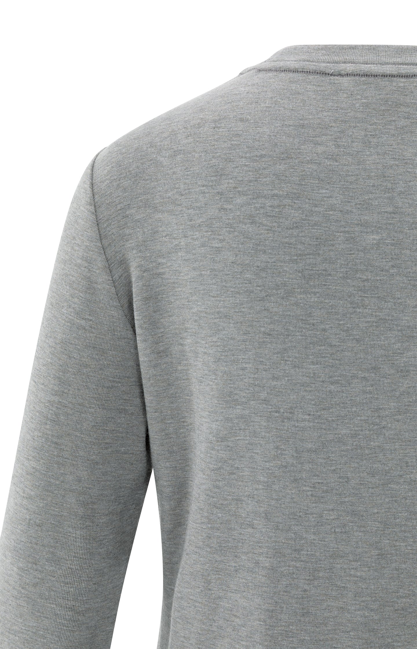 Heavyweight jersey top with long sleeves