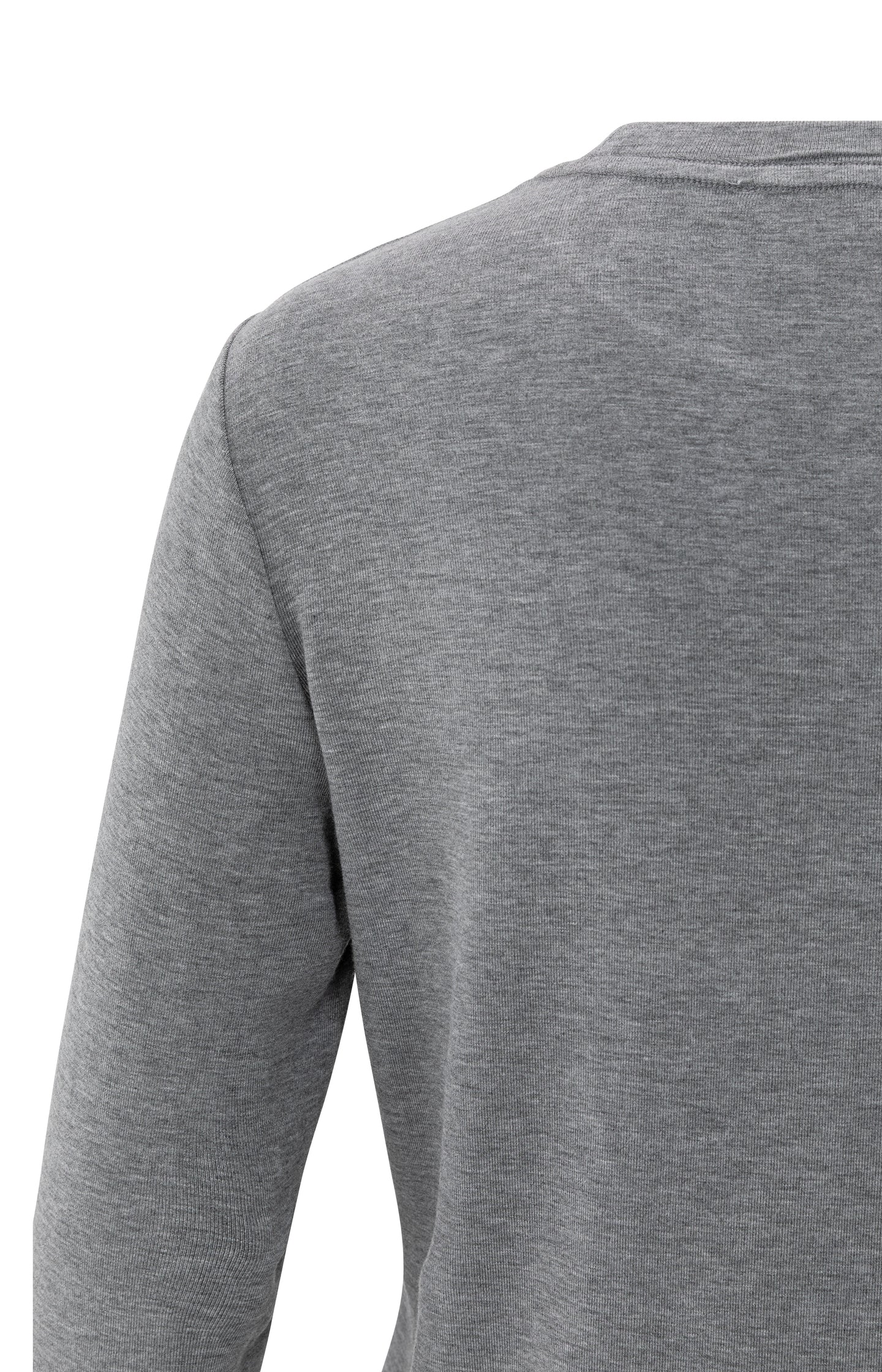 Heavyweight jersey top with long sleeves