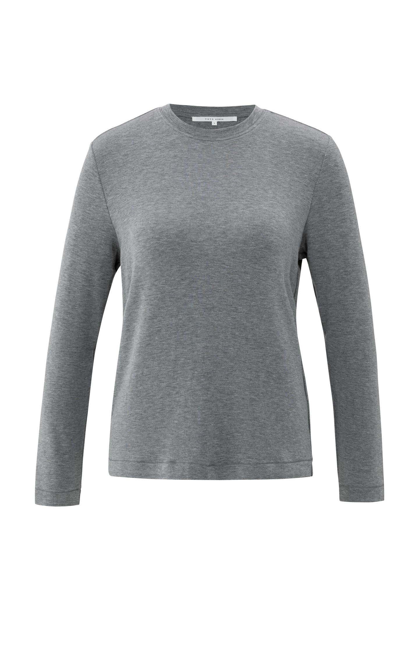 Heavyweight jersey top with long sleeves - Type: product