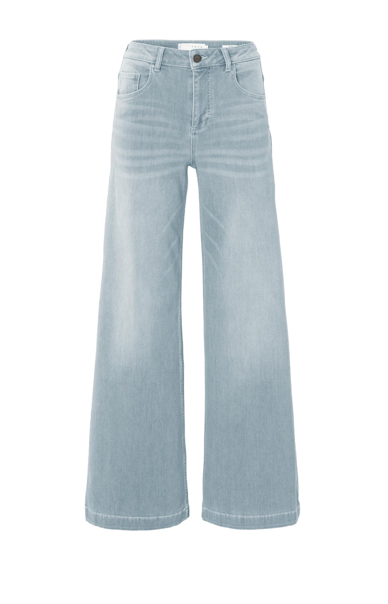 High-waist jeans with extra wide legs (L32) - Type: product