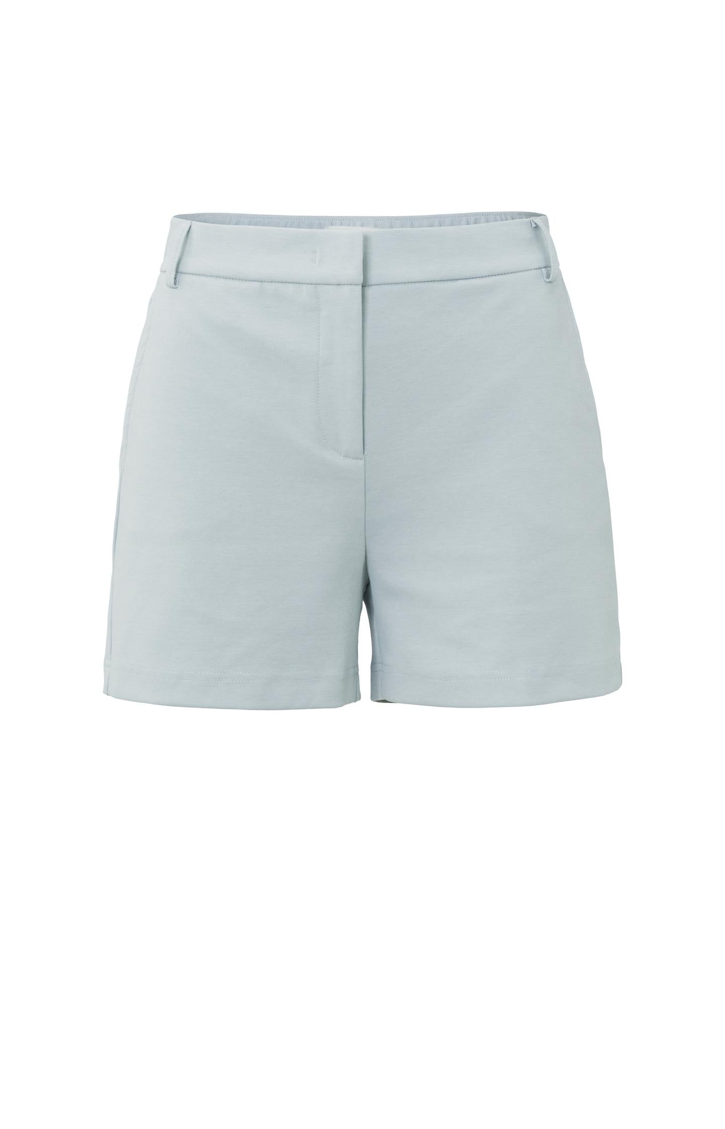 Jersey chino shorts with side pockets and a zip fly - Type: product