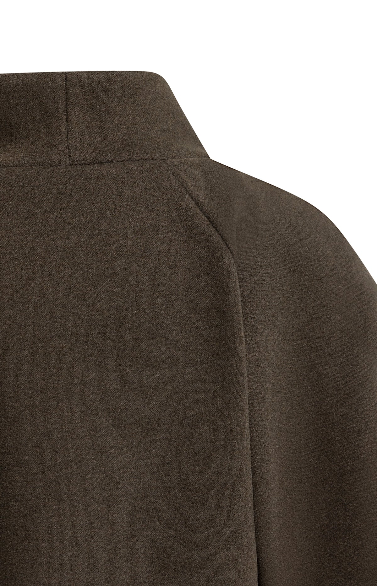 Jersey-Pullover mit weiten Ärmeln - Delicioso Brown