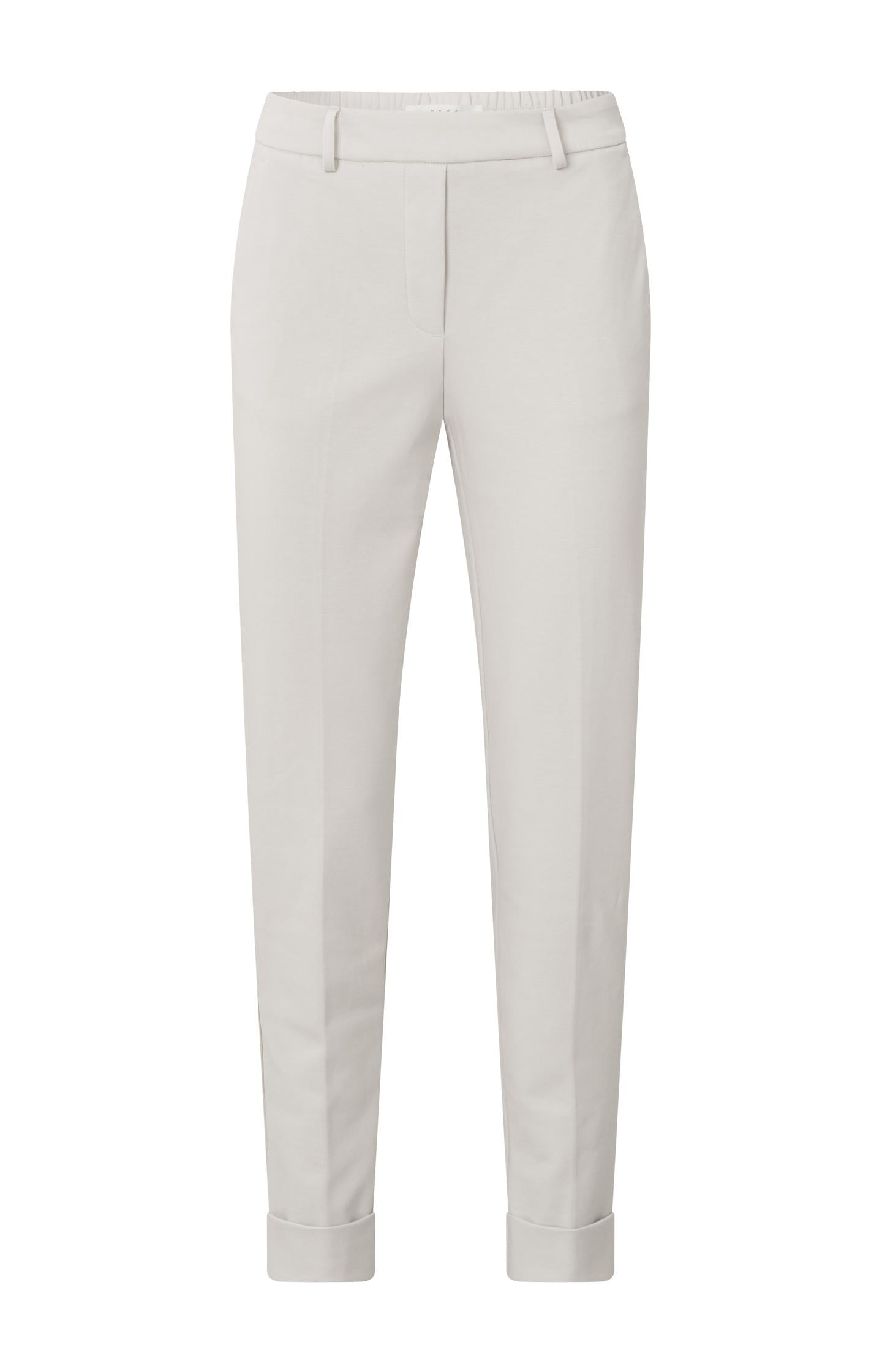 Jersey tailored trousers with elastic waist and pockets - Type: product