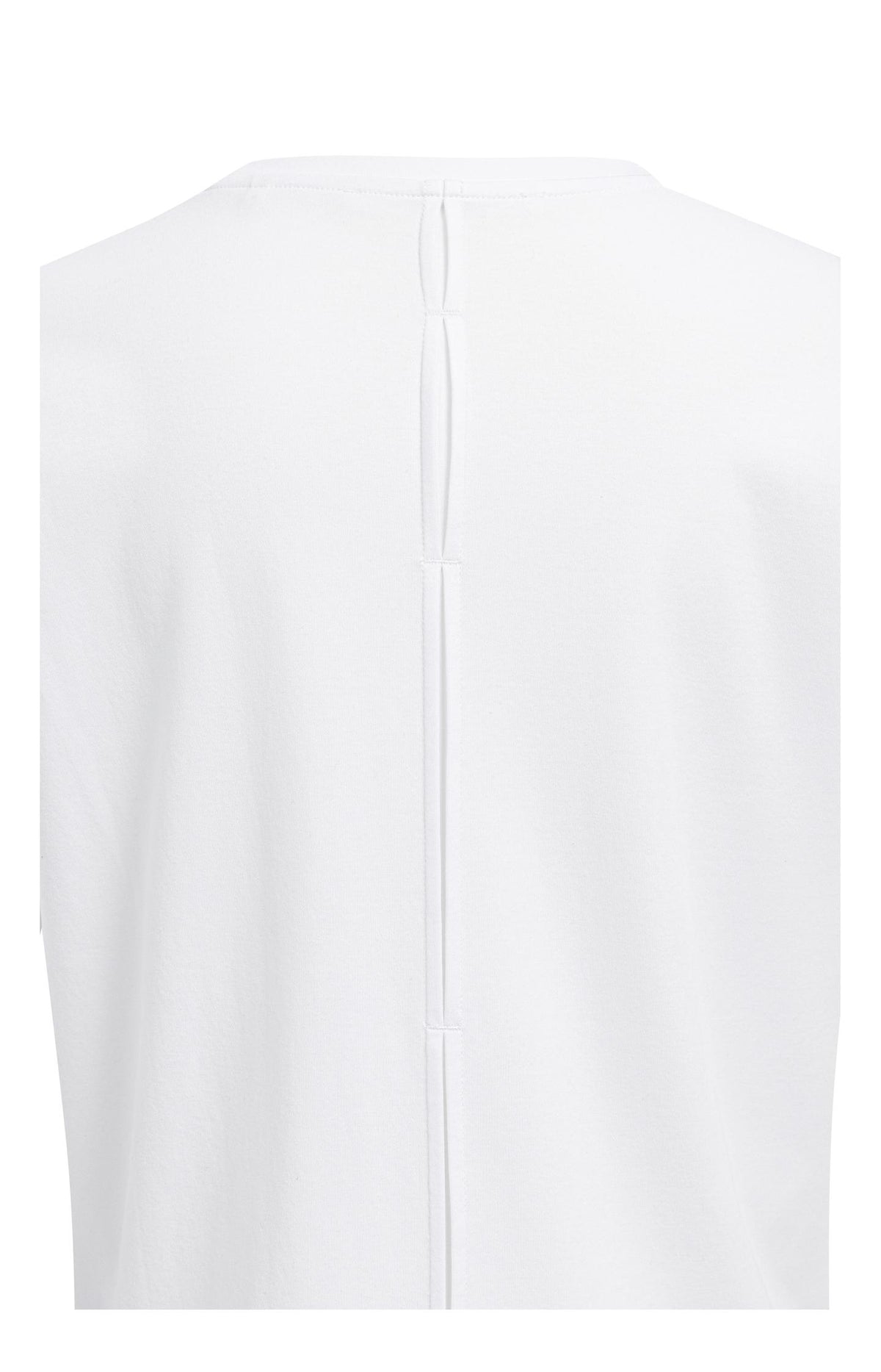 Jersey top with long sleeves and woven cuffs - Type: lookbook