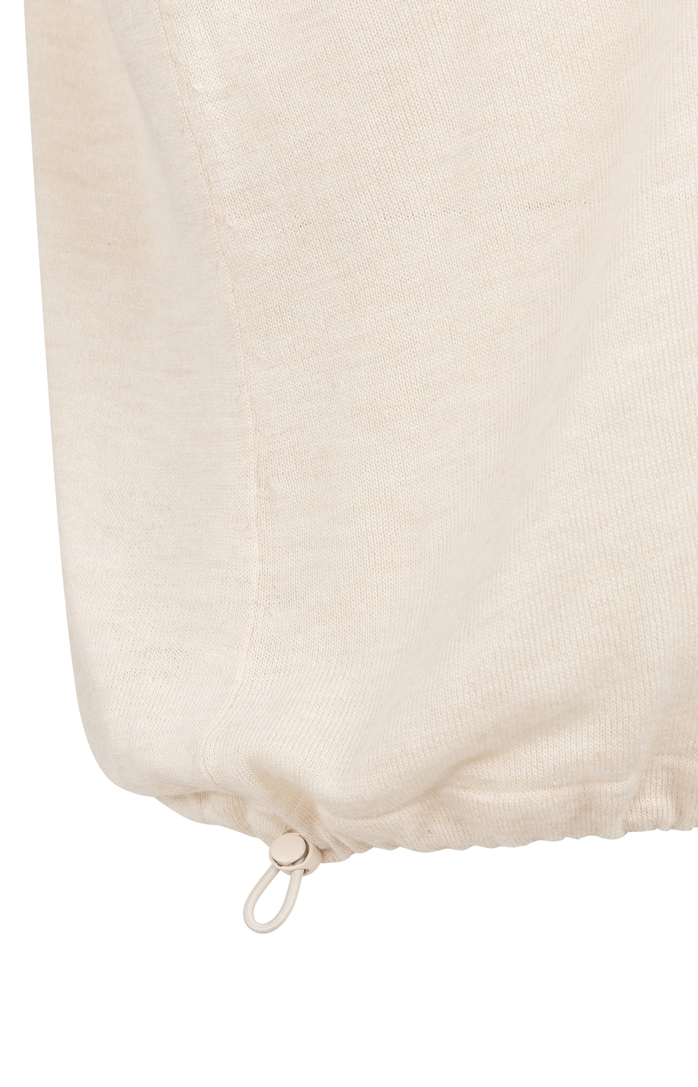 Knitted polo with drawstring hem - Type: lookbook