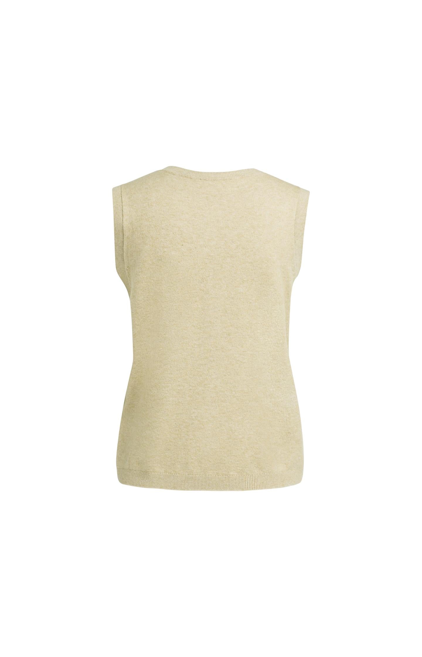 Knitted spencer with button closure - Type: product