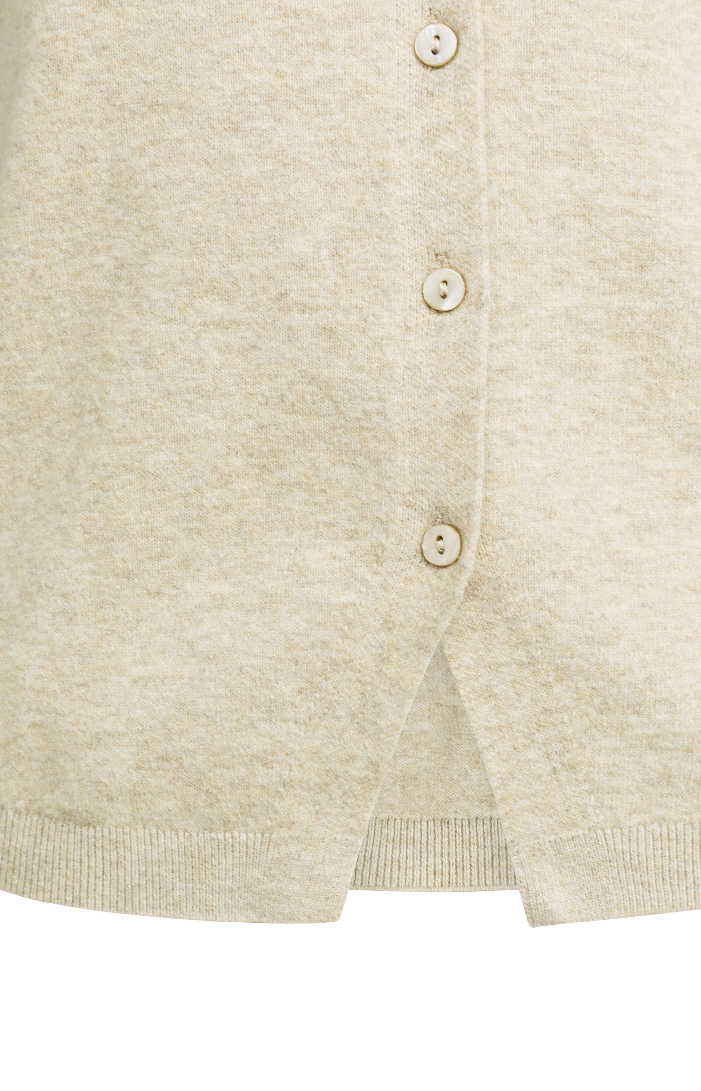 Knitted spencer with button closure - Type: lookbook