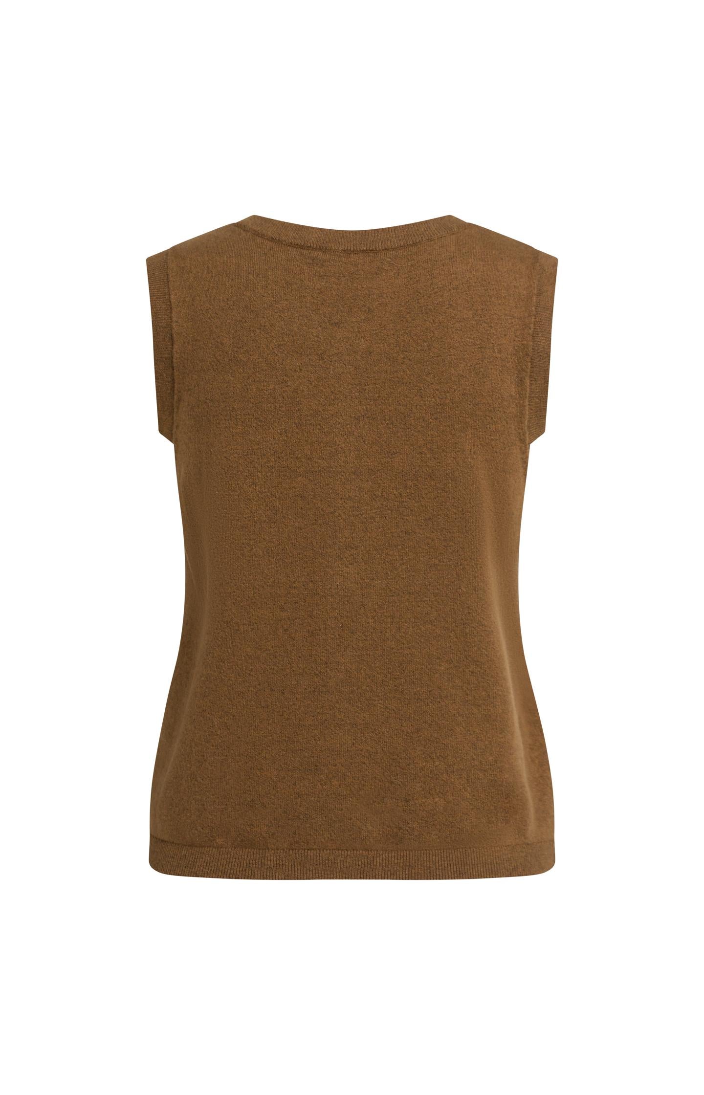 Knitted spencer with button closure - Type: lookbook