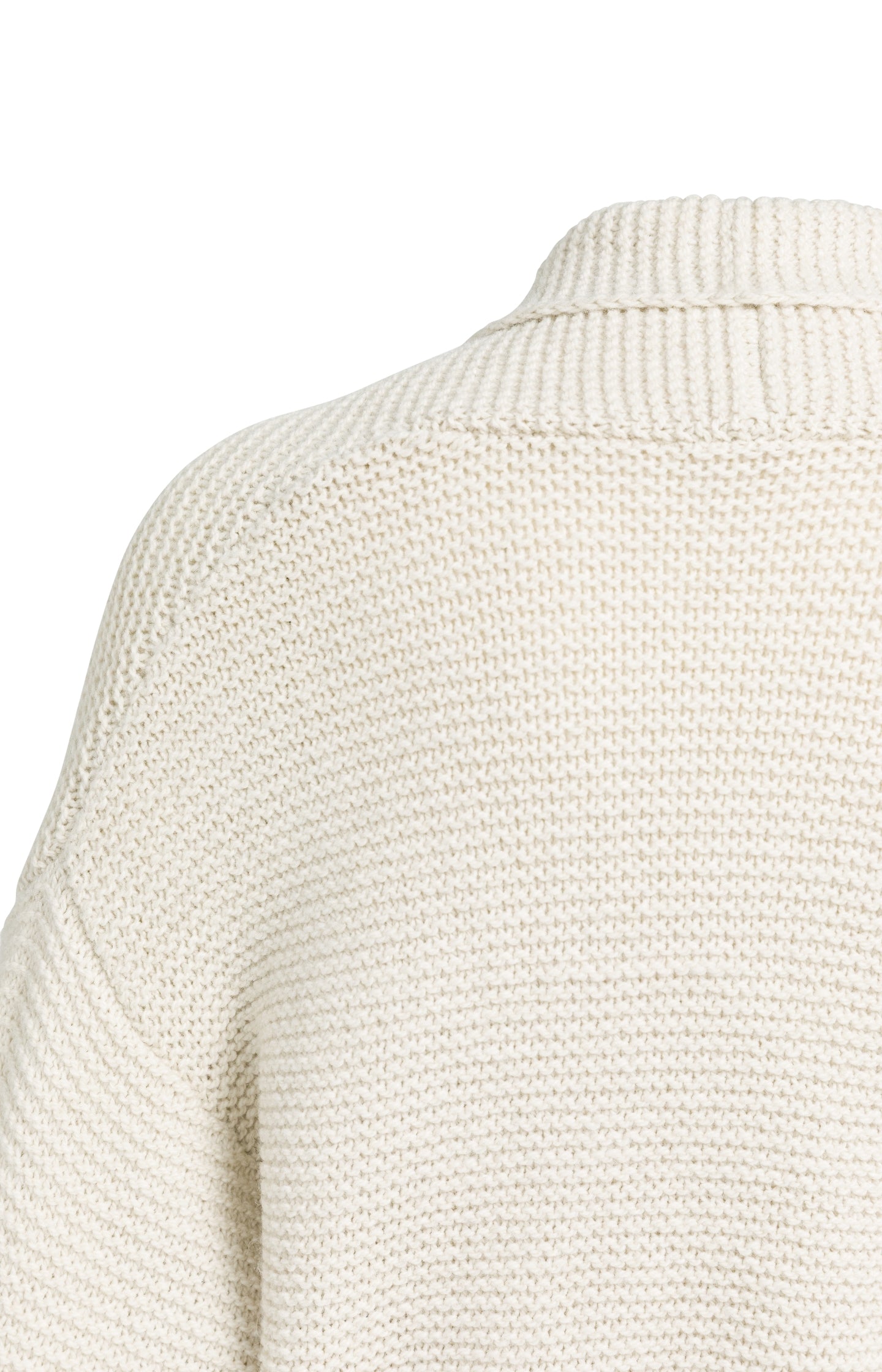 Knitted wrap cardigan with long sleeves - Type: product