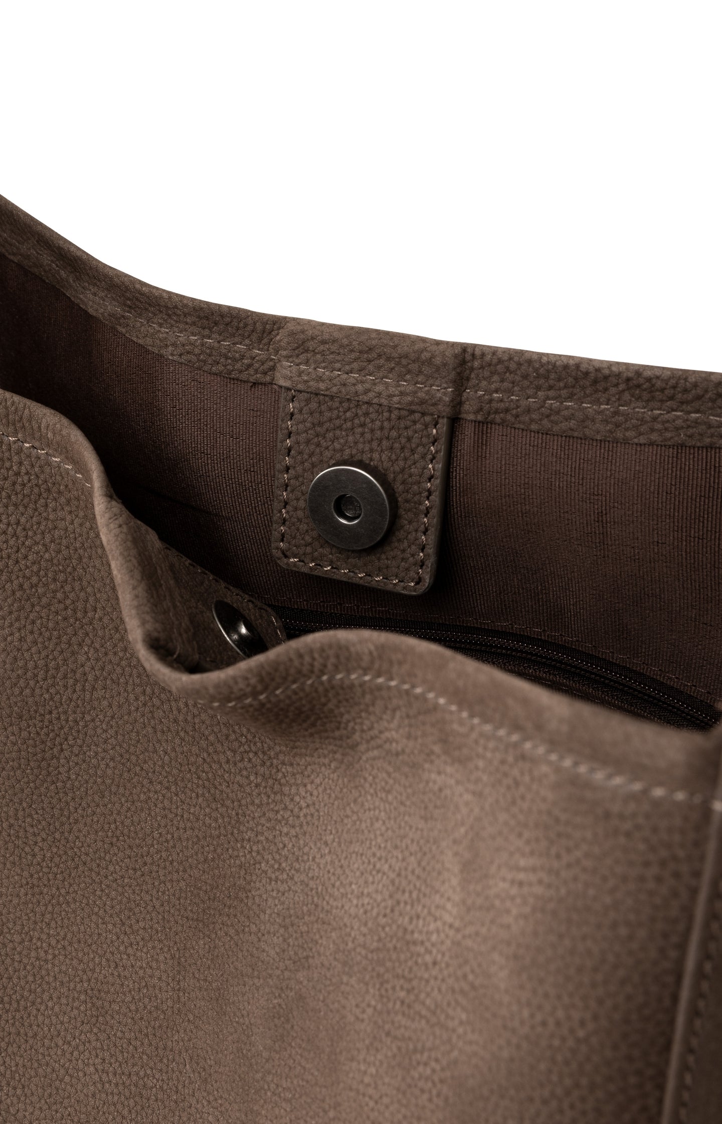 Large leather shoulder bag with adjustable strap