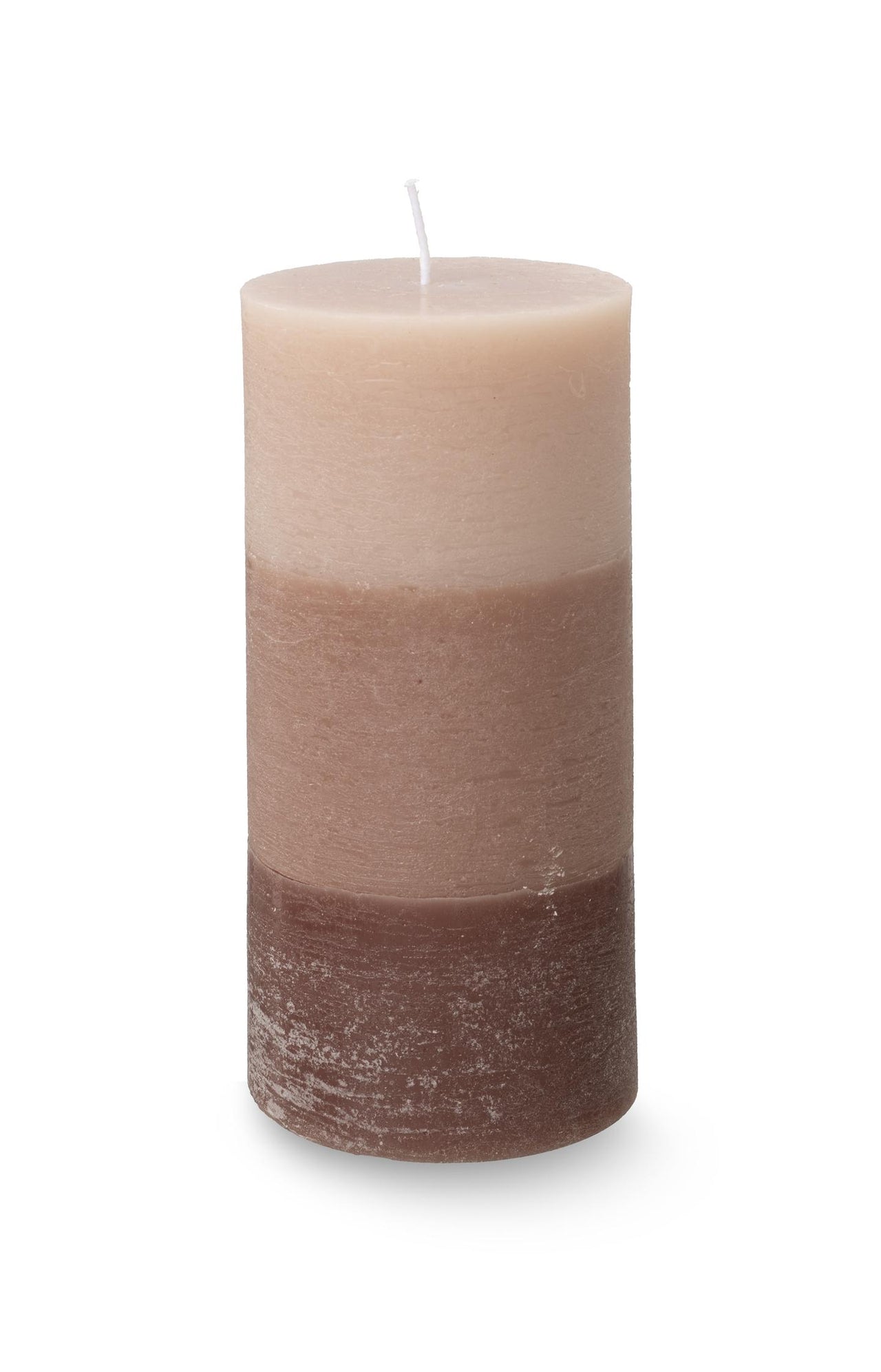 Large pillar candle with color gradient - Type: product