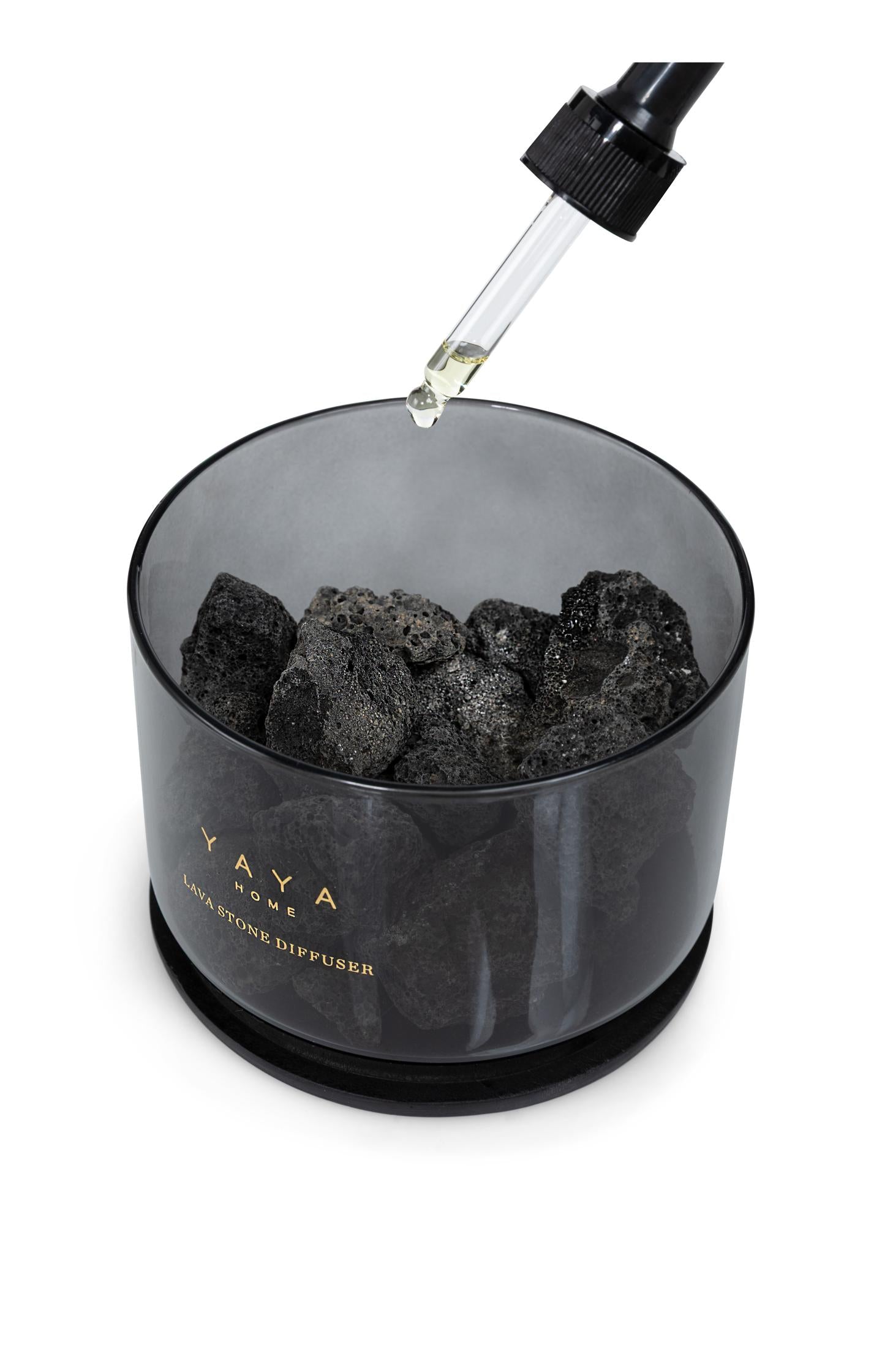 Lava stone diffuser with cashmere scent