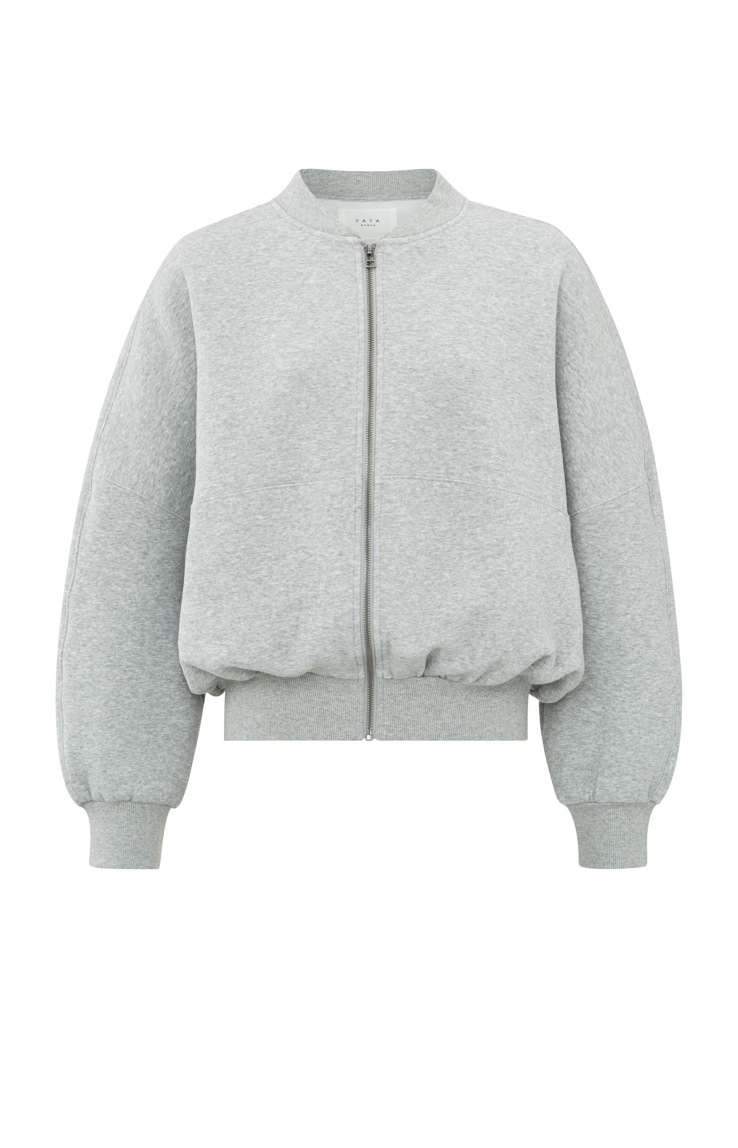 Light grey bomber jacket womens hotsell