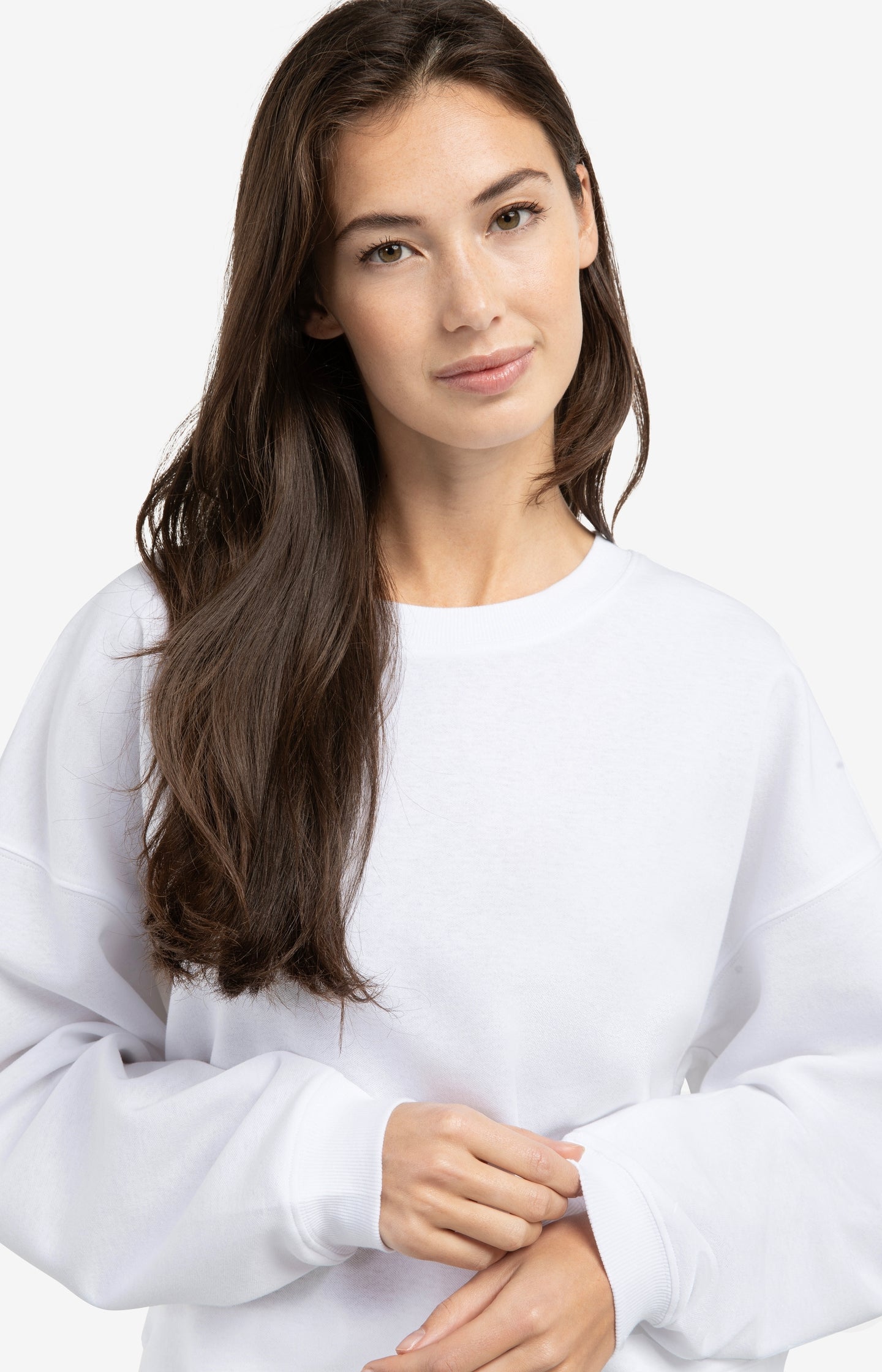 Lightweight sweater with crew neck