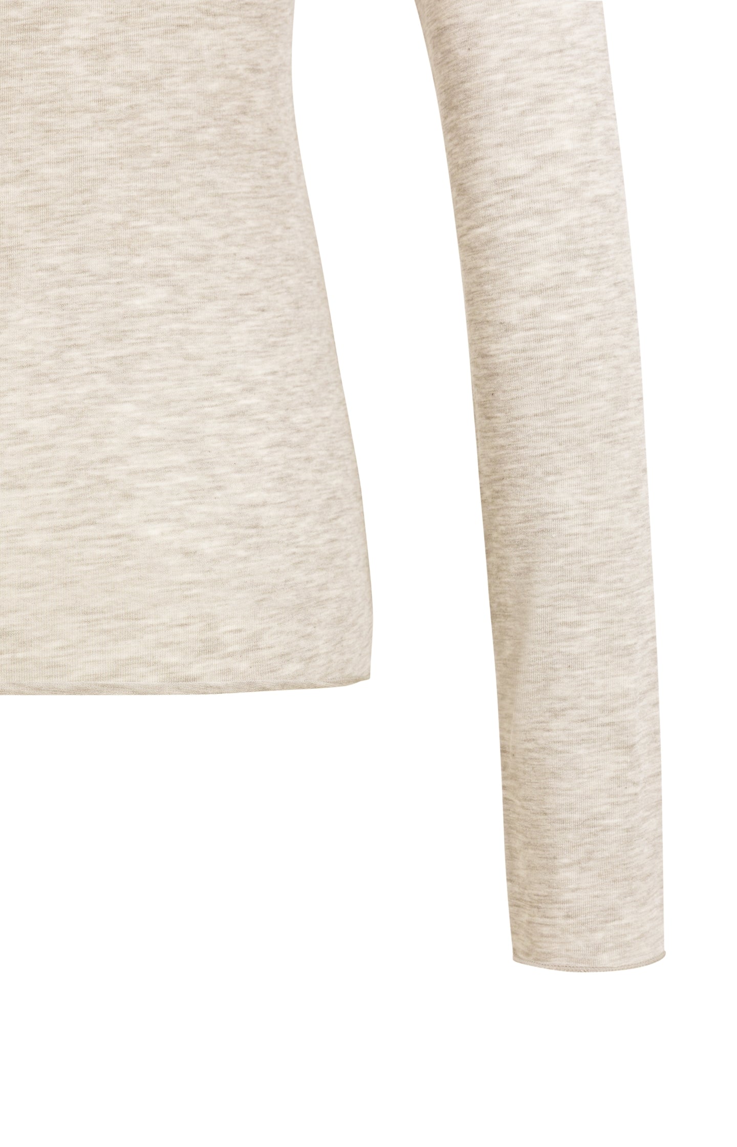 Long sleeve top with boat neck - Type: product