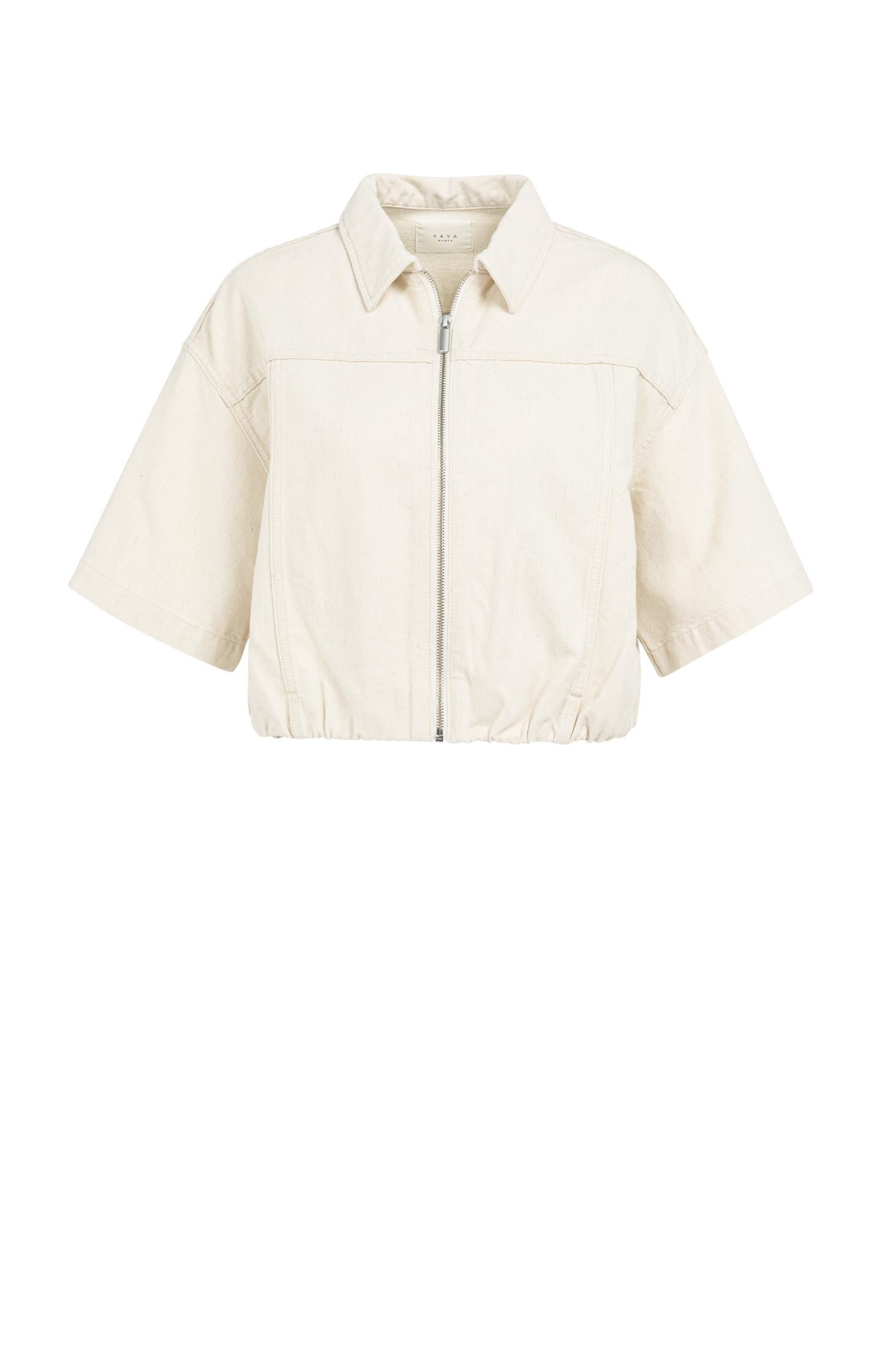 Loose-fit jacket with a denim look - Type: product