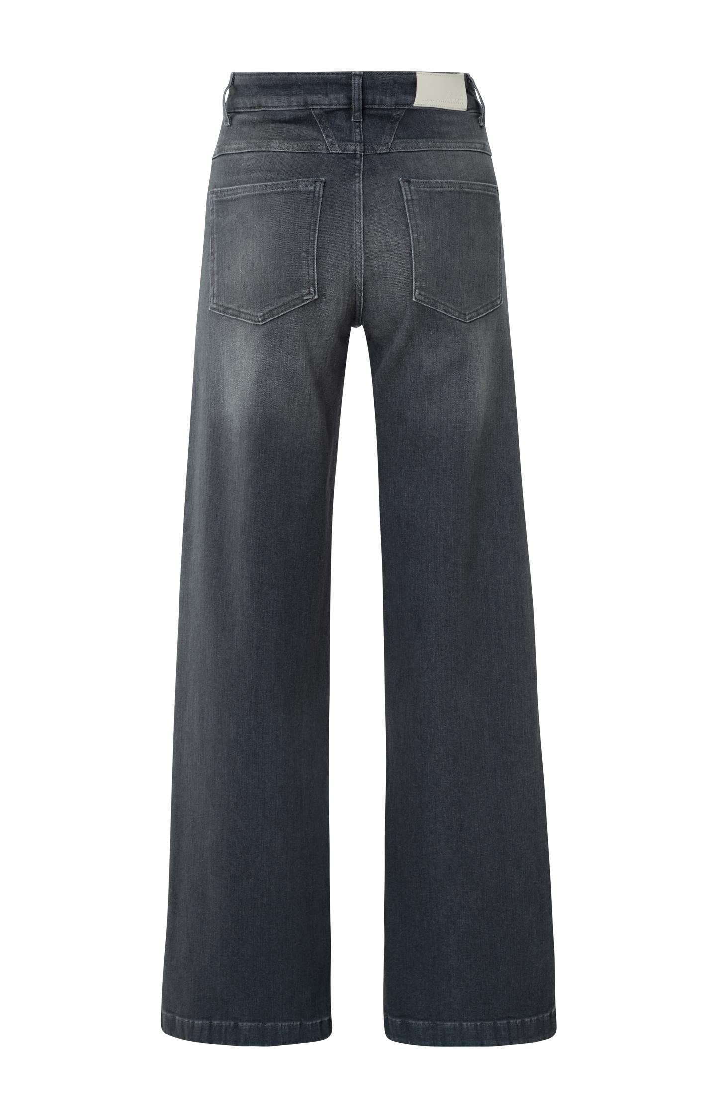 Loose fit jeans with high waist and wide legs (L34)