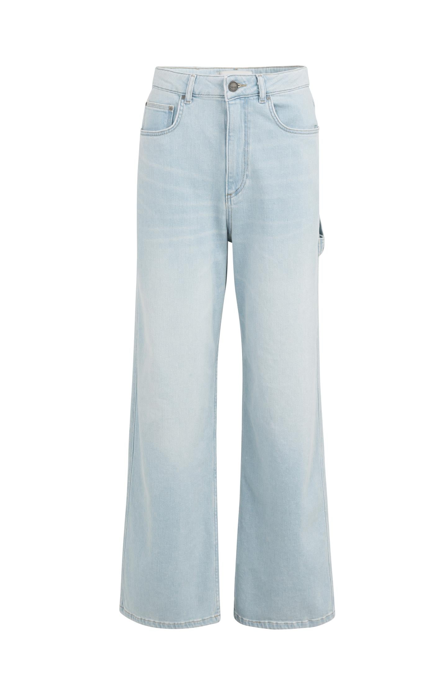 Loose fit jeans with low crotch and wide legs - Type: product
