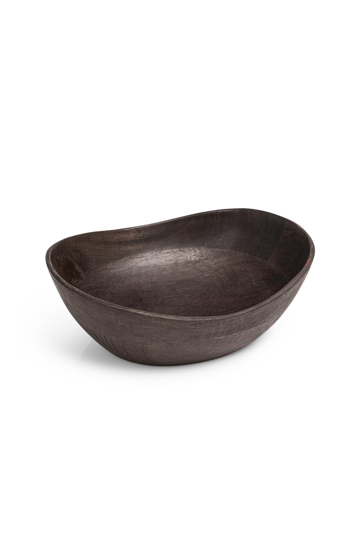 Mango wood bowl - large