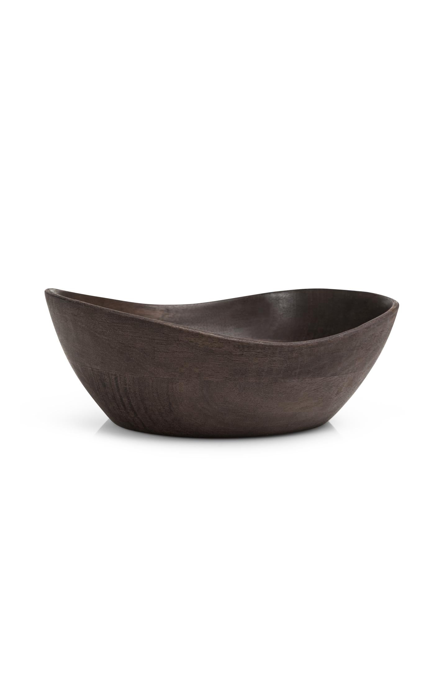 Mango wood bowl - large - Type: product