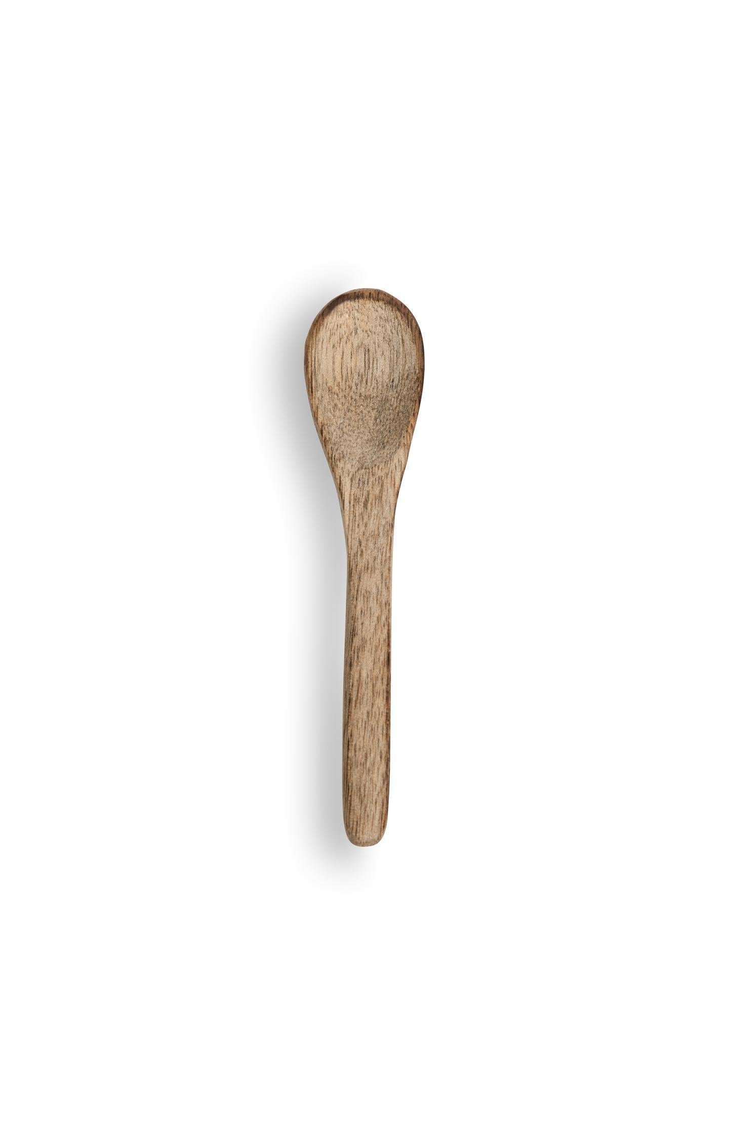 Mango wood mini spoons - set of 3 - Type: product