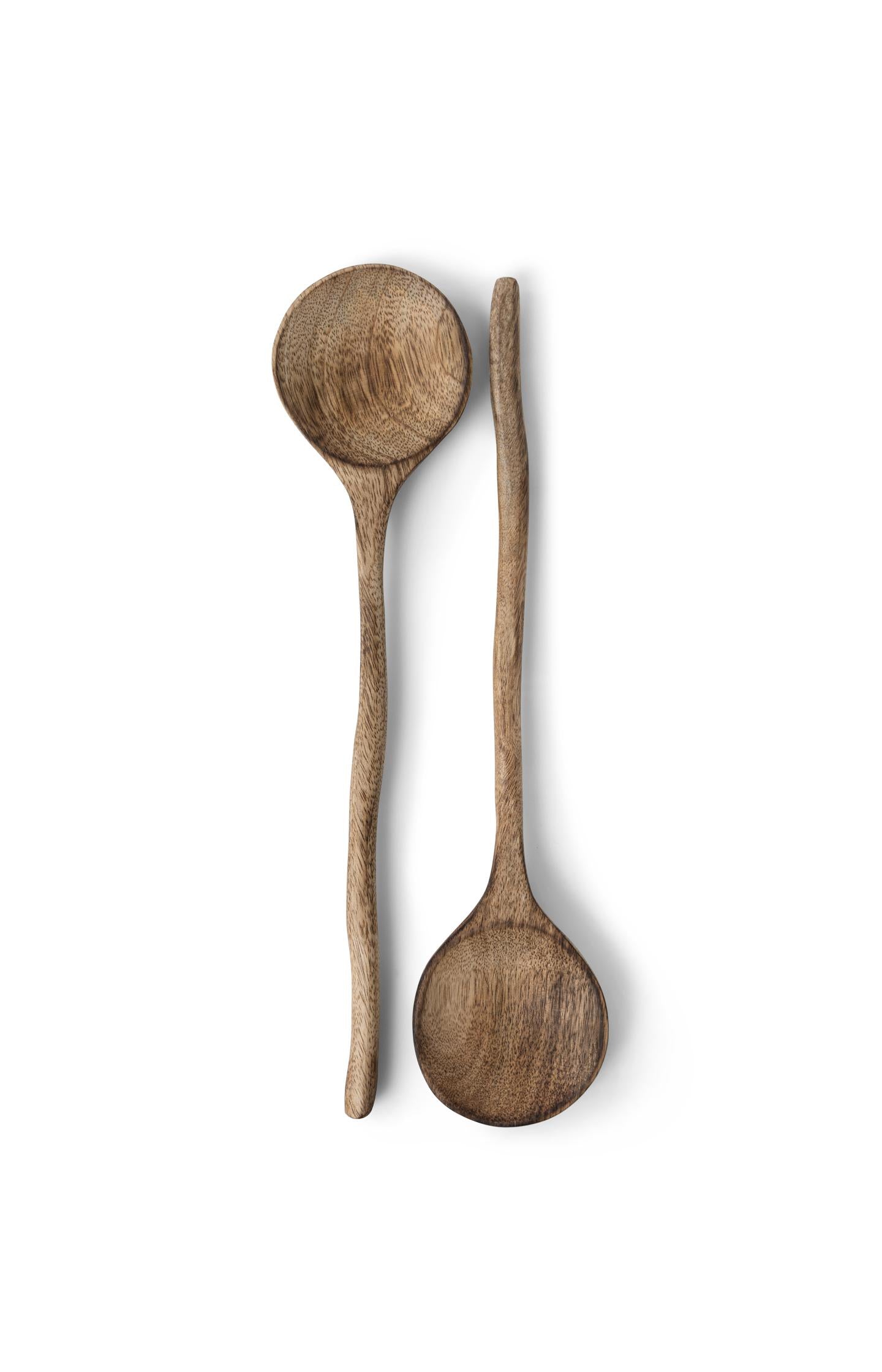 Mango wood salad servers - Type: product