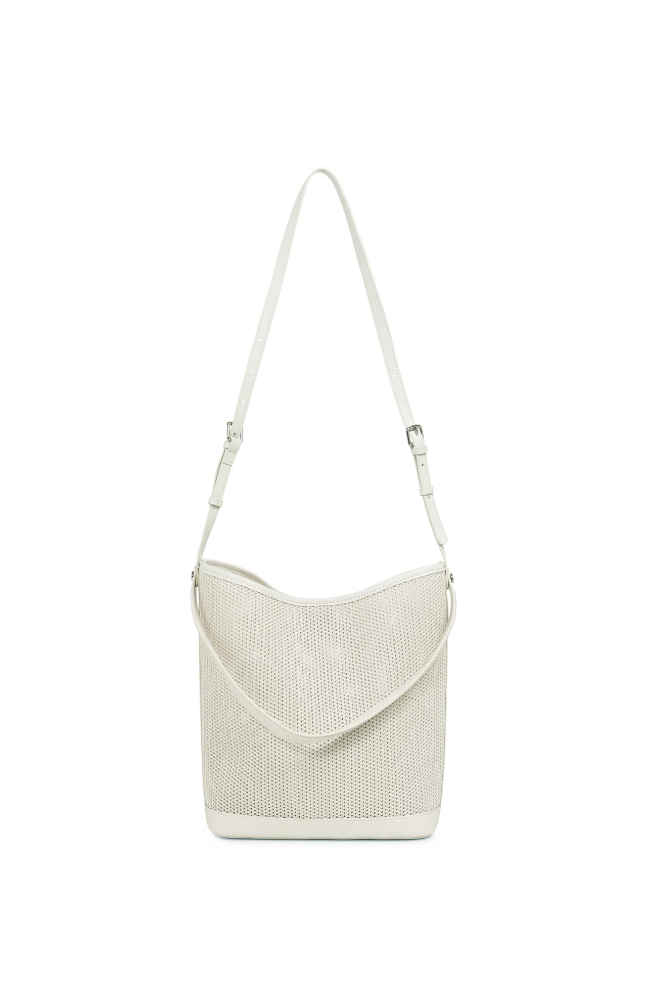 Mesh shoulder bag with inner pouch - Type: product