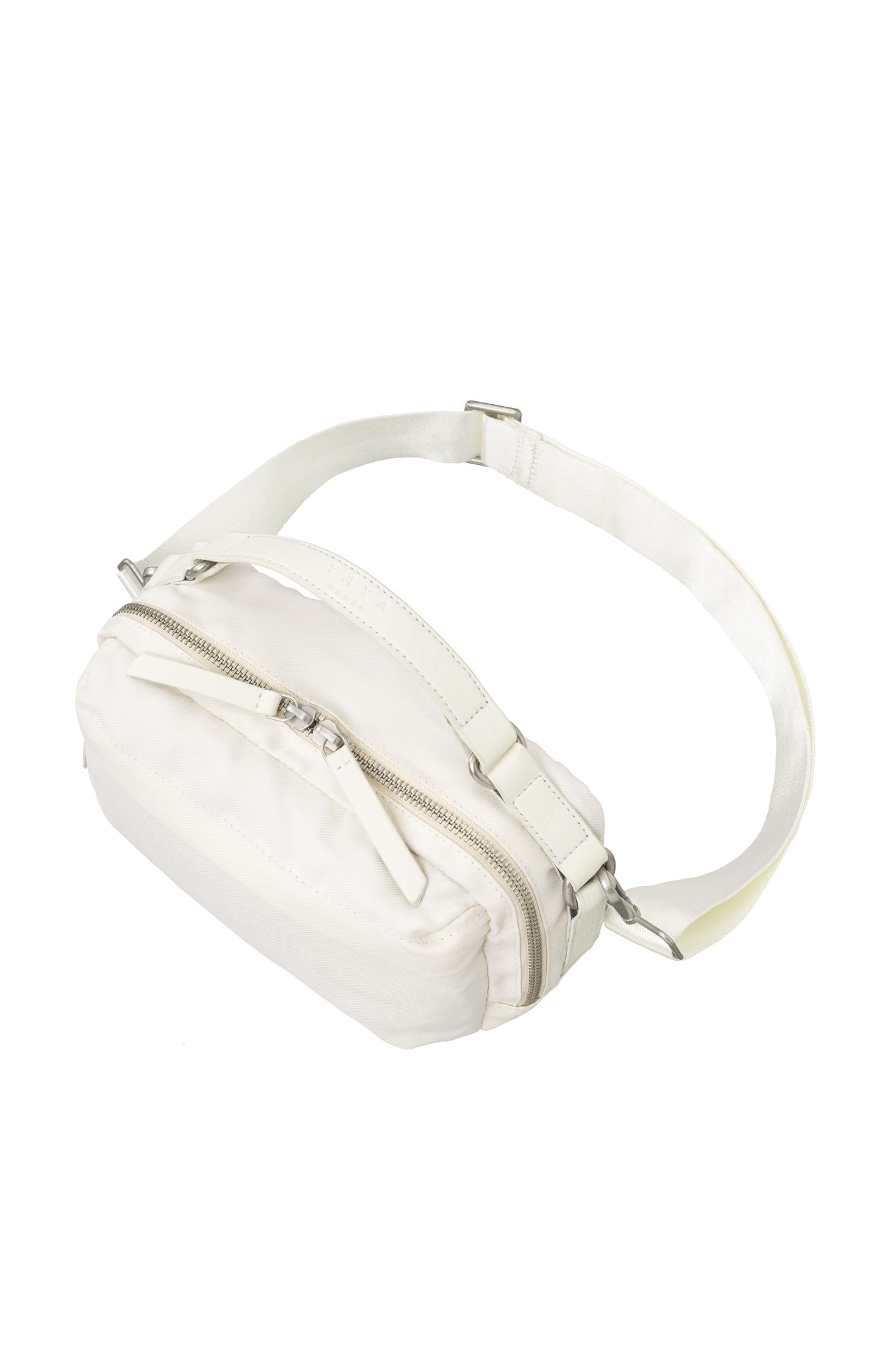 Nylon fanny bag with side pockets