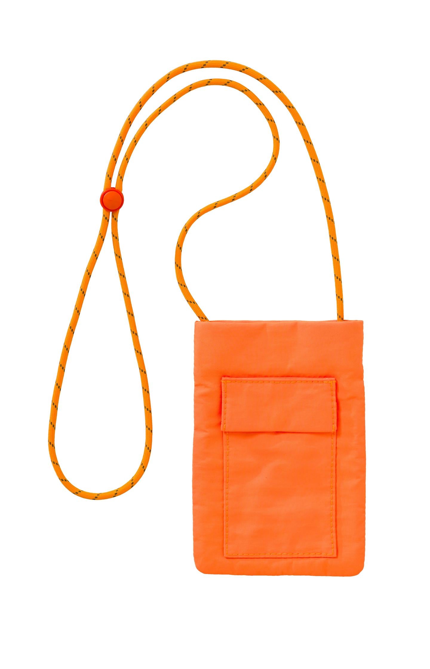 Nylon iPhone bag with cord and side pocket - Type: product