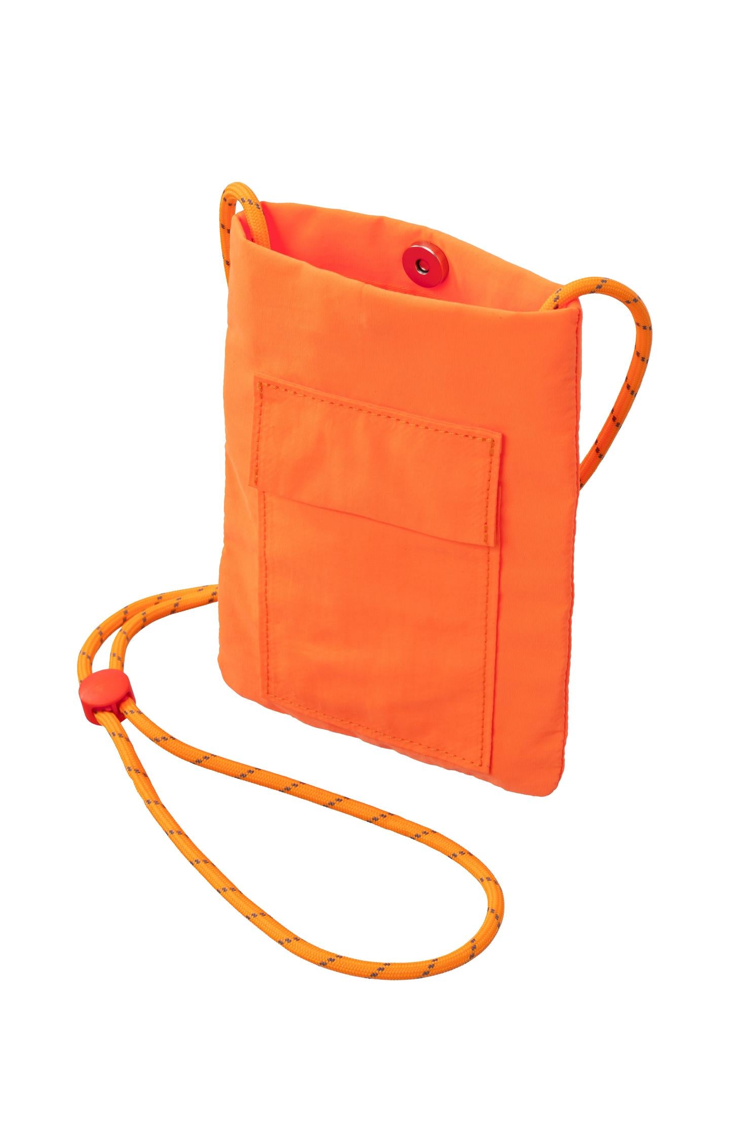 Nylon iPhone bag with cord and side pocket