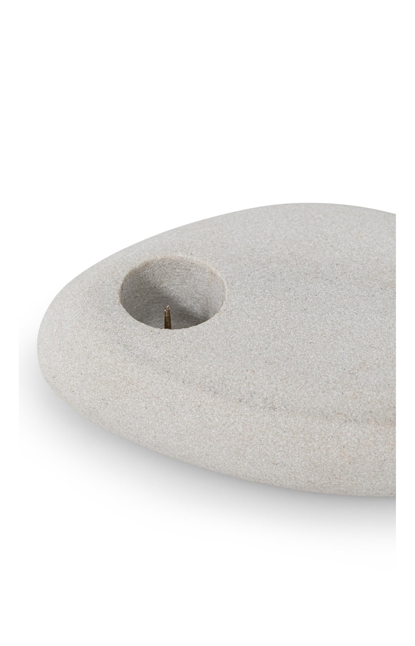 Oval candle holder - Type: product