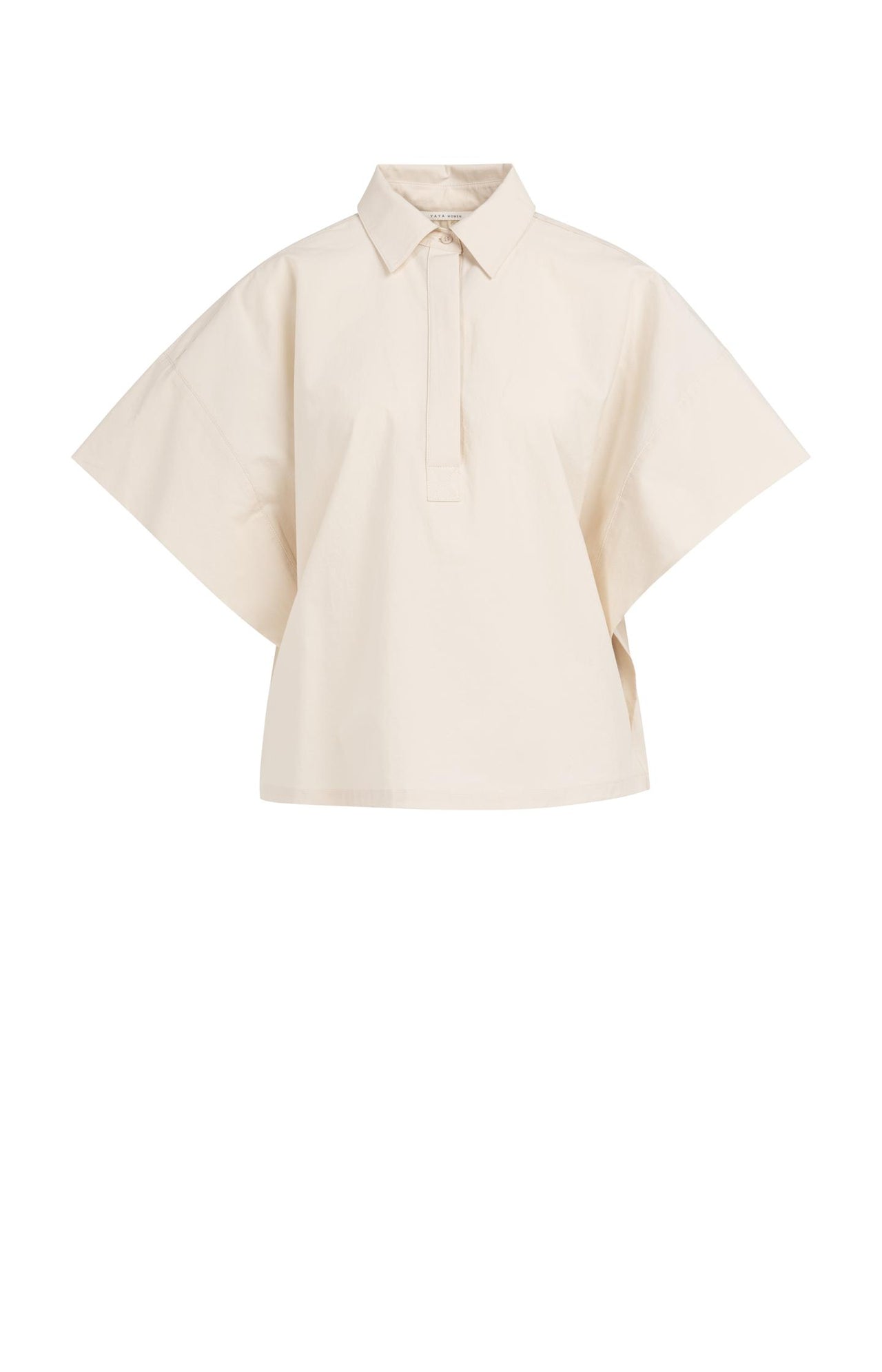Oversized blouse with sleeve detail - Type: product