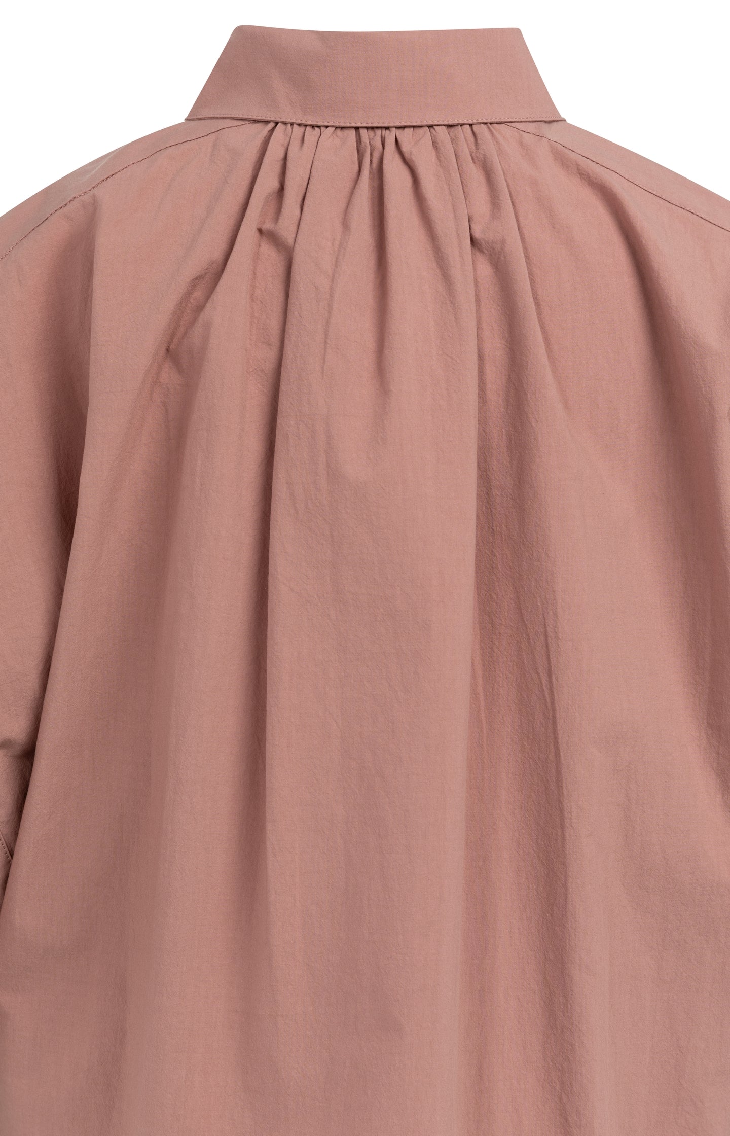 Oversized blouse with sleeve detail