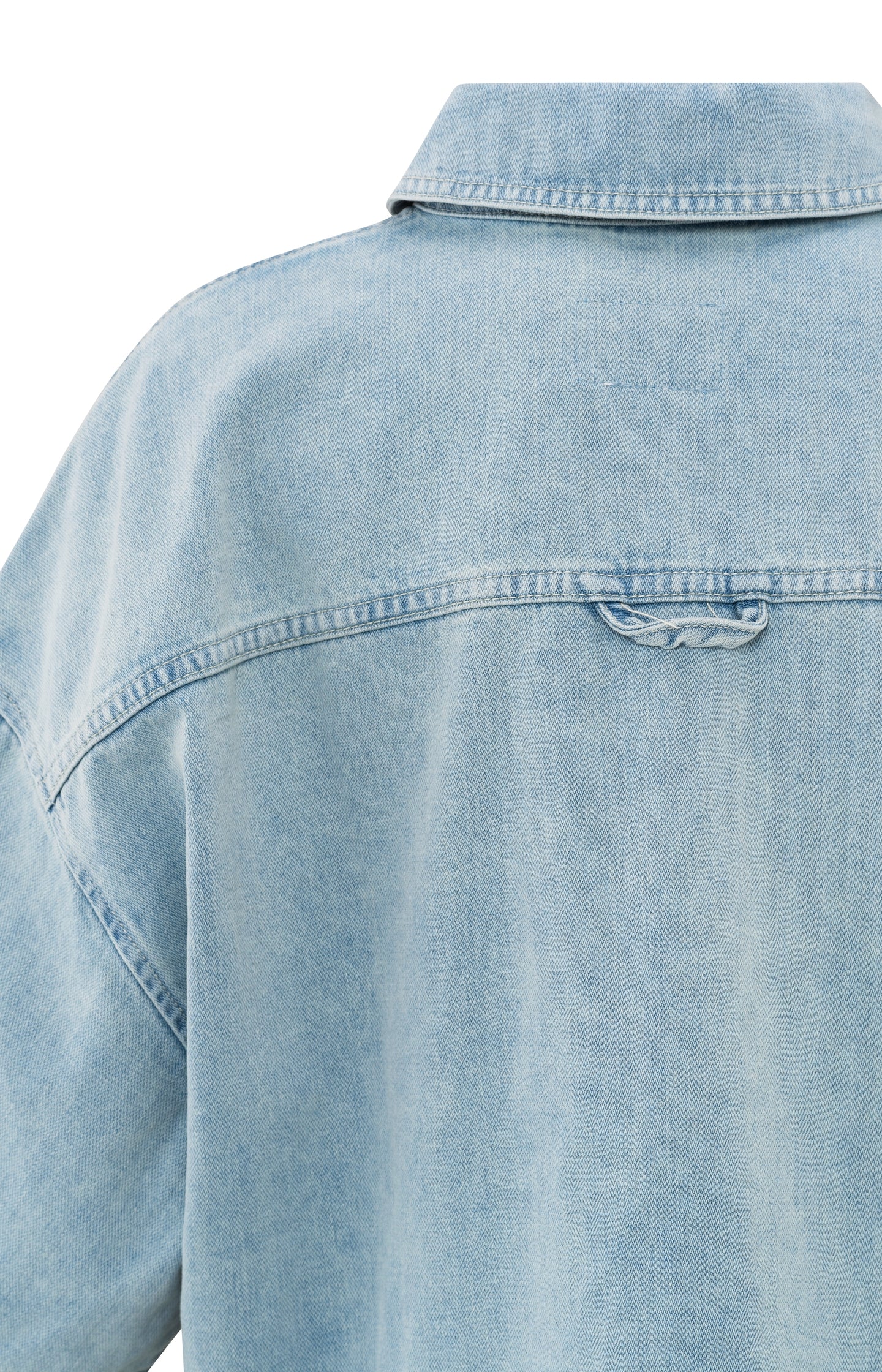 Oversized denim jacket