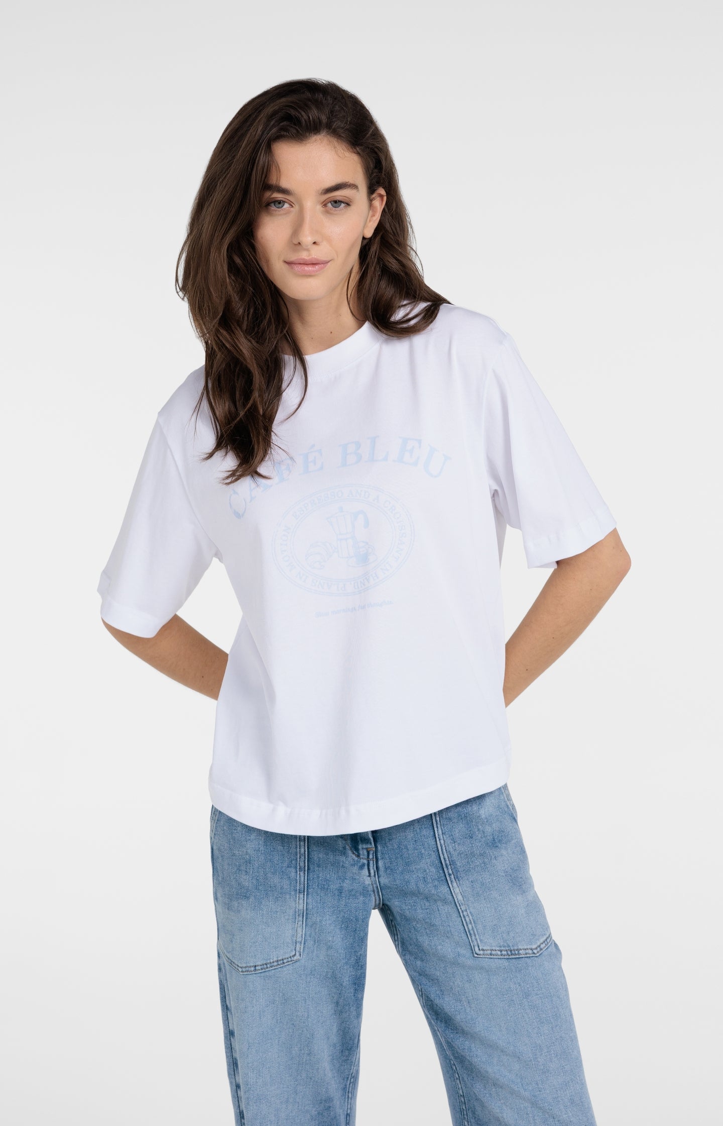 Oversized T-shirt with print