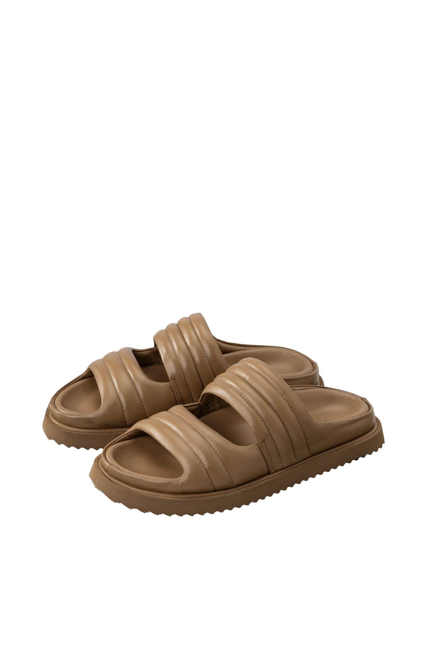 Padded sandals with wide straps - Type: product